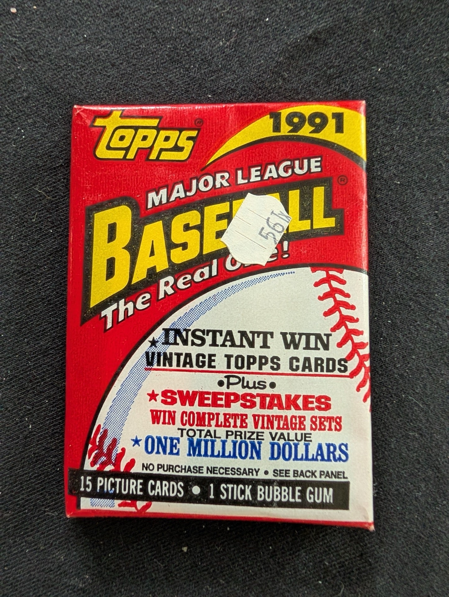 8 Sealed 1991 Topps Baseball Wax Packs - Guaranteed Home Run of Nostalgia!