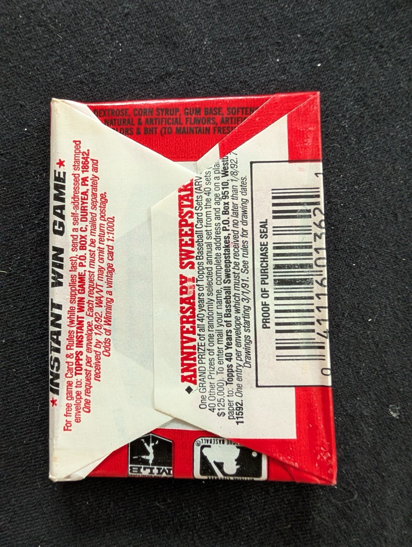 8 Sealed 1991 Topps Baseball Wax Packs - Guaranteed Home Run of Nostalgia!