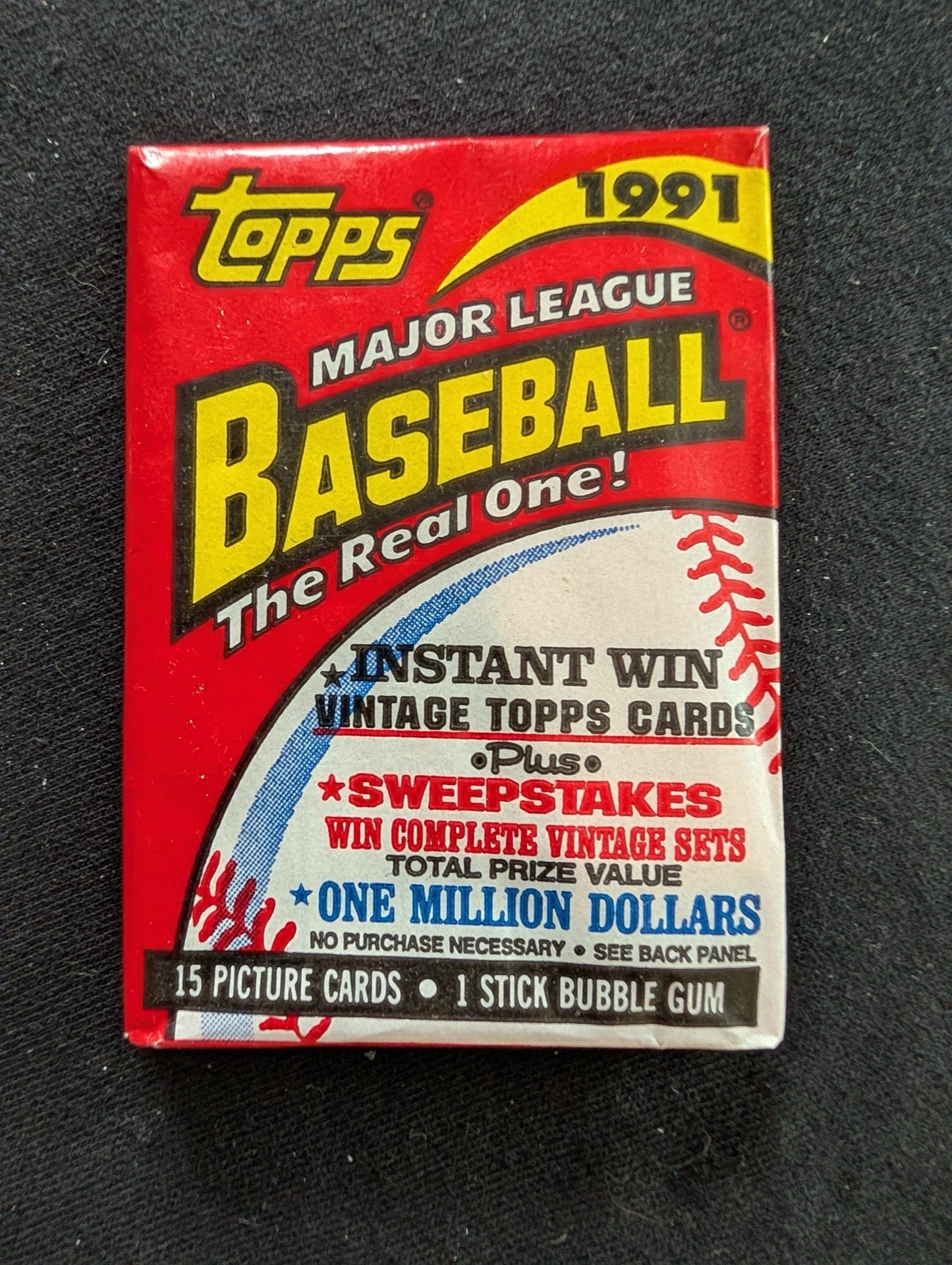 8 Sealed 1991 Topps Baseball Wax Packs - Guaranteed Home Run of Nostalgia!