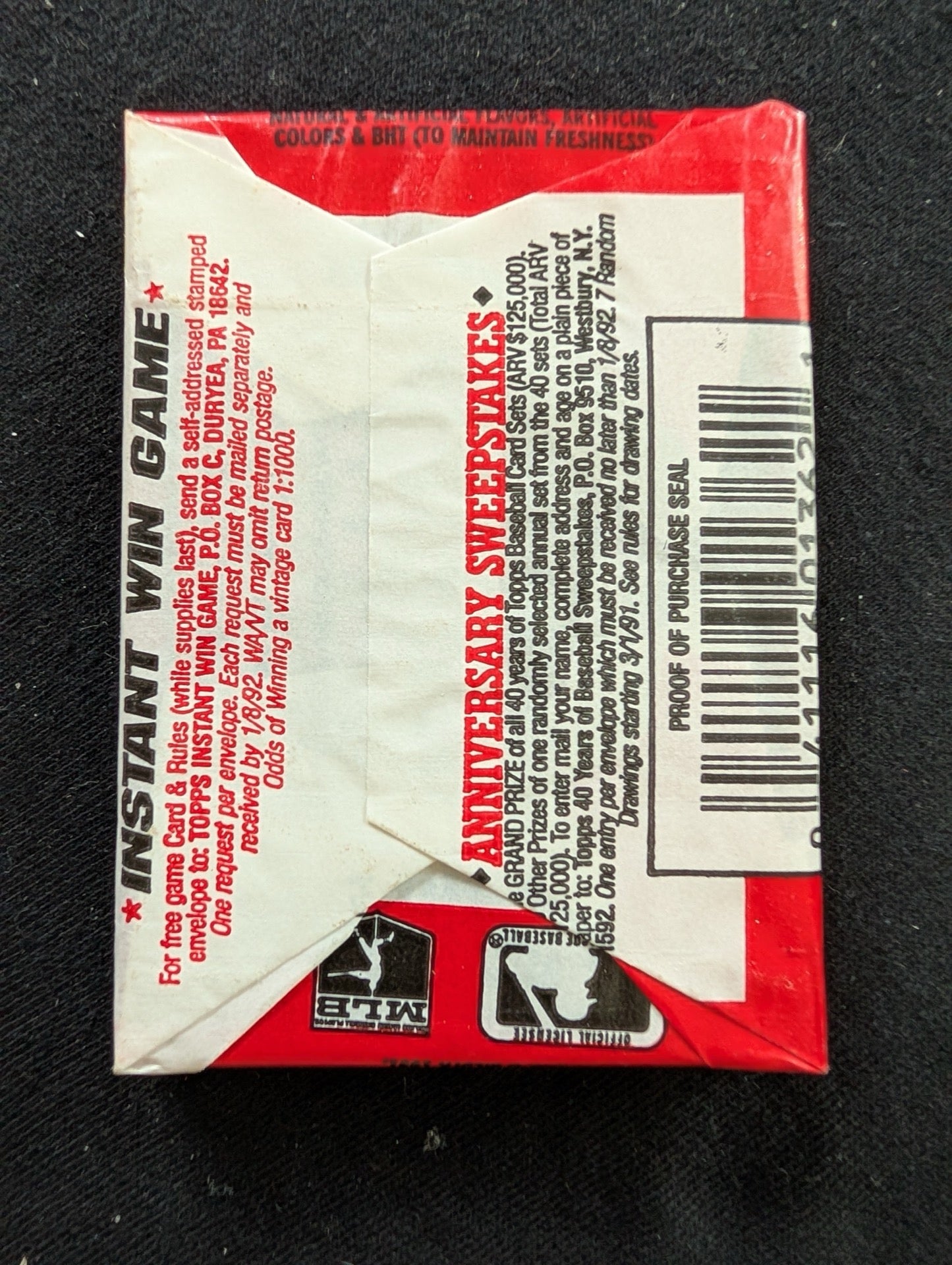 8 Sealed 1991 Topps Baseball Wax Packs - Guaranteed Home Run of Nostalgia!