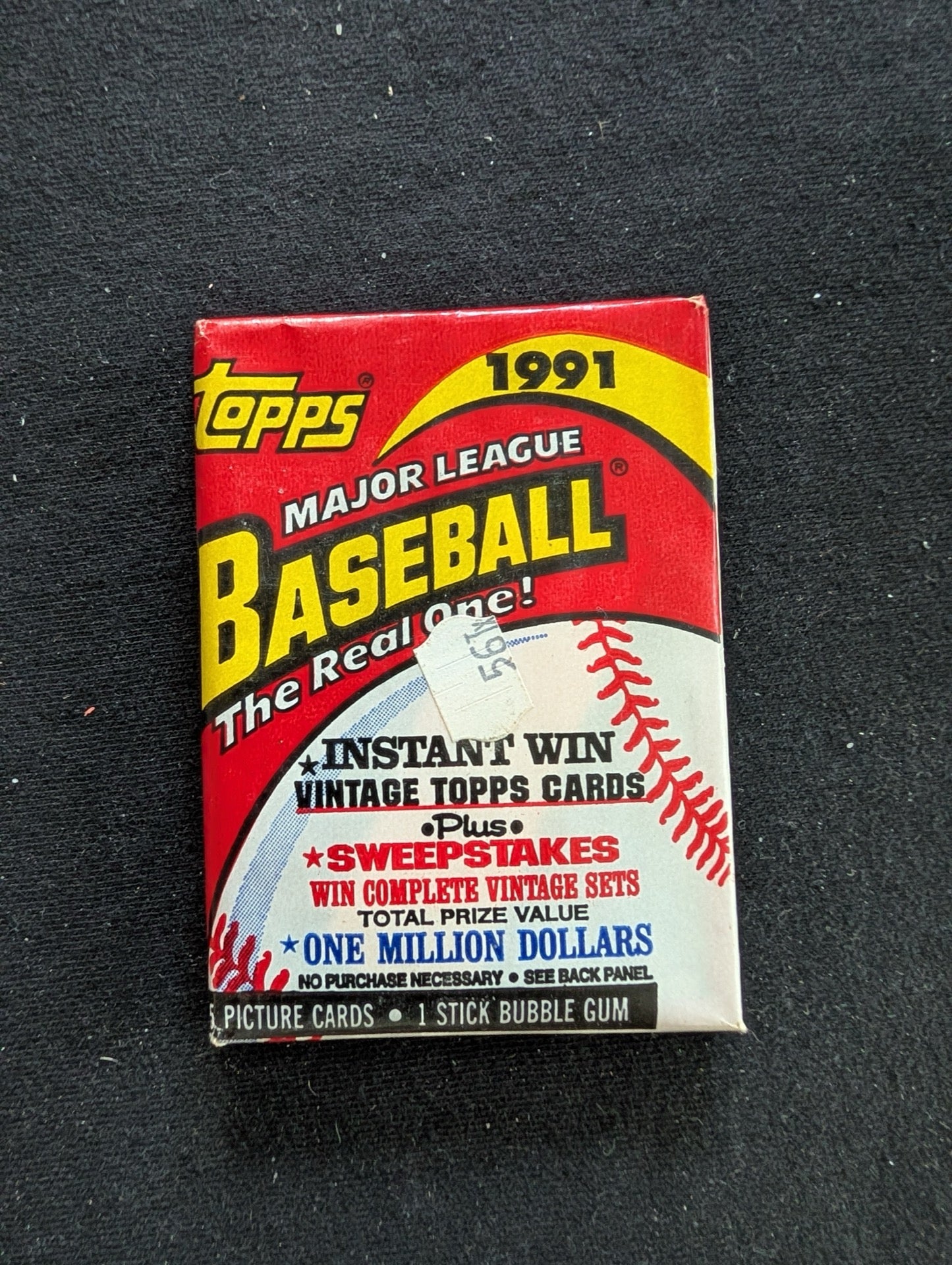 8 Sealed 1991 Topps Baseball Wax Packs - Pitch Back to the 90s!