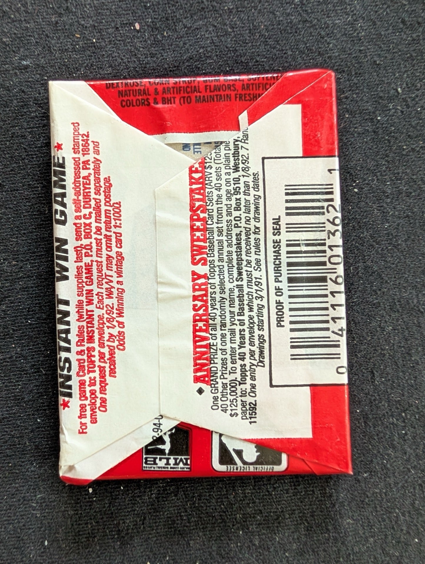 8 Sealed 1991 Topps Baseball Wax Packs - Pitch Back to the 90s!