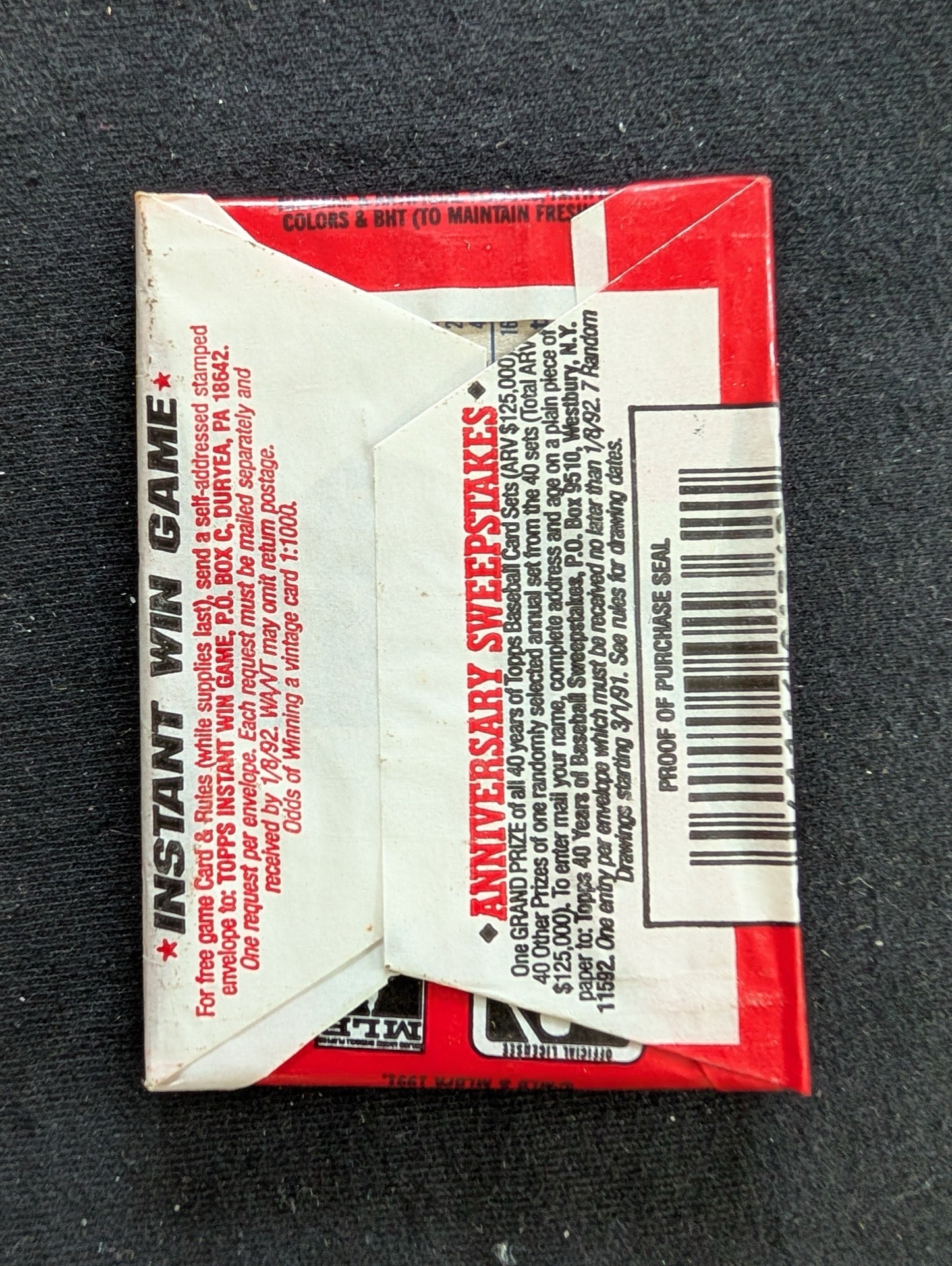 8 Sealed 1991 Topps Baseball Wax Packs - Pitch Back to the 90s!