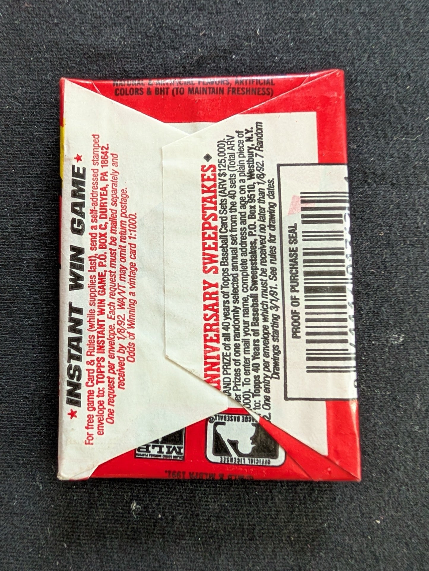 8 Sealed 1991 Topps Baseball Wax Packs - Pitch Back to the 90s!