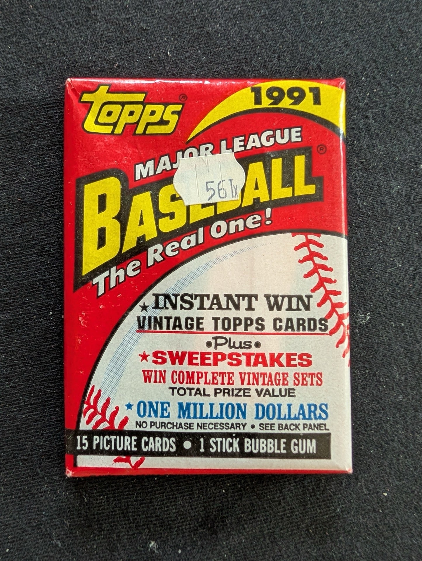 8 Sealed 1991 Topps Baseball Wax Packs - Pitch Back to the 90s!
