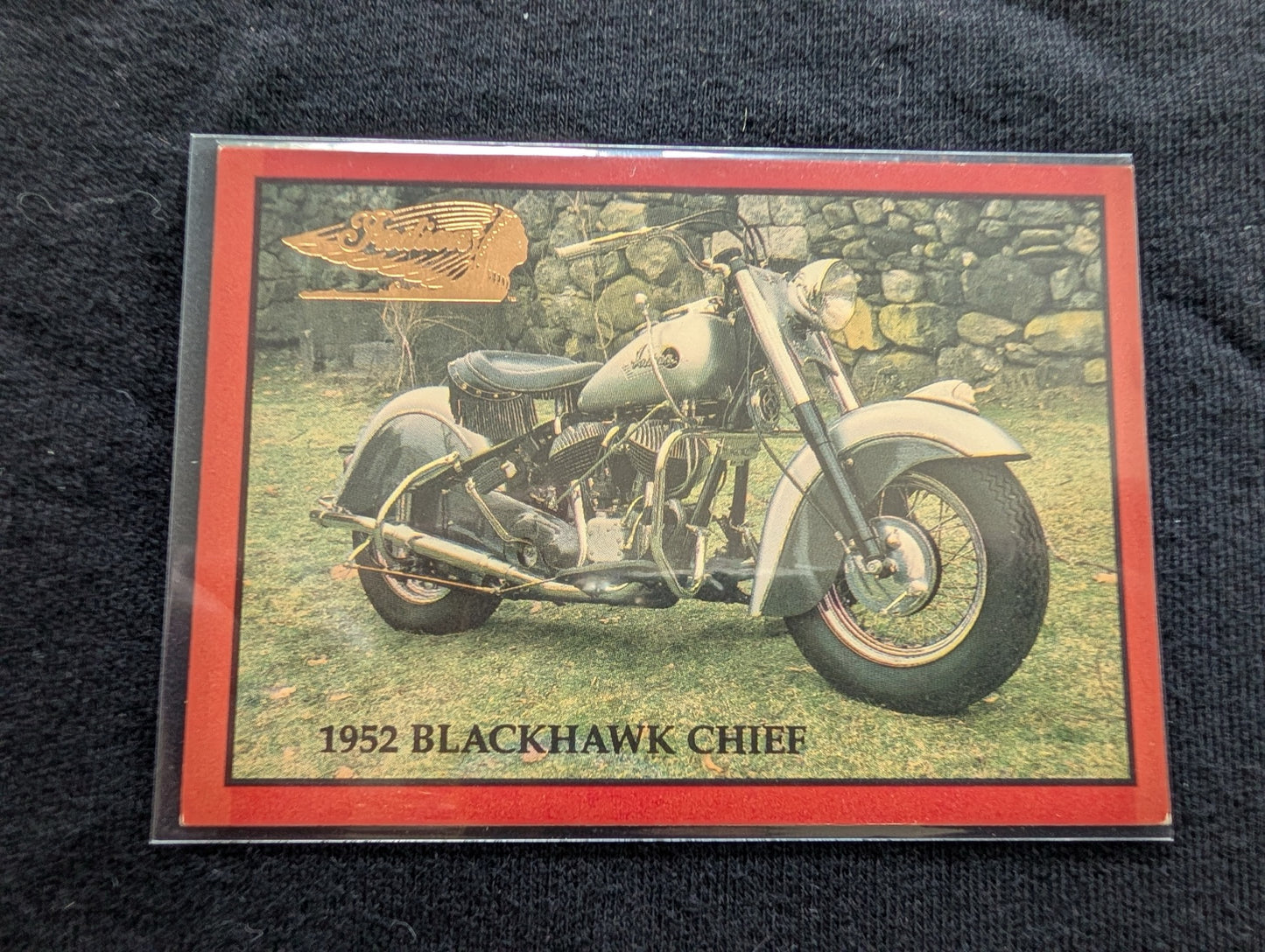 Lot of 8 Vintage Indian Motorcycle Trading Cards + Sweepstakes Card - 1939 Four