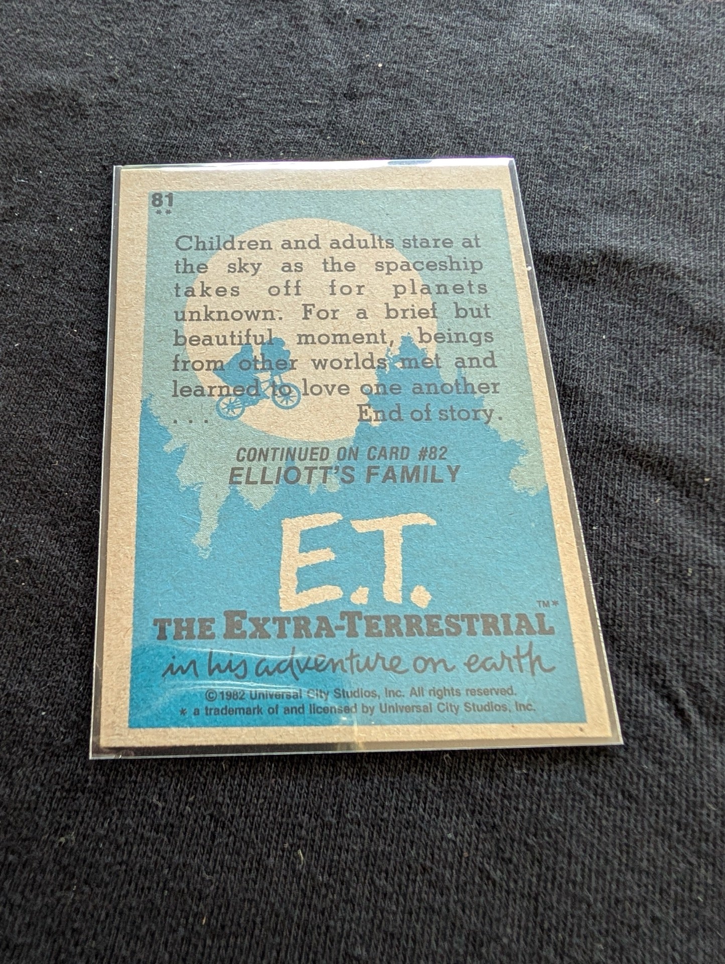 Lot of 14 Vintage 1982 Topps E.T. The Extra-Terrestrial Movie Trading Cards