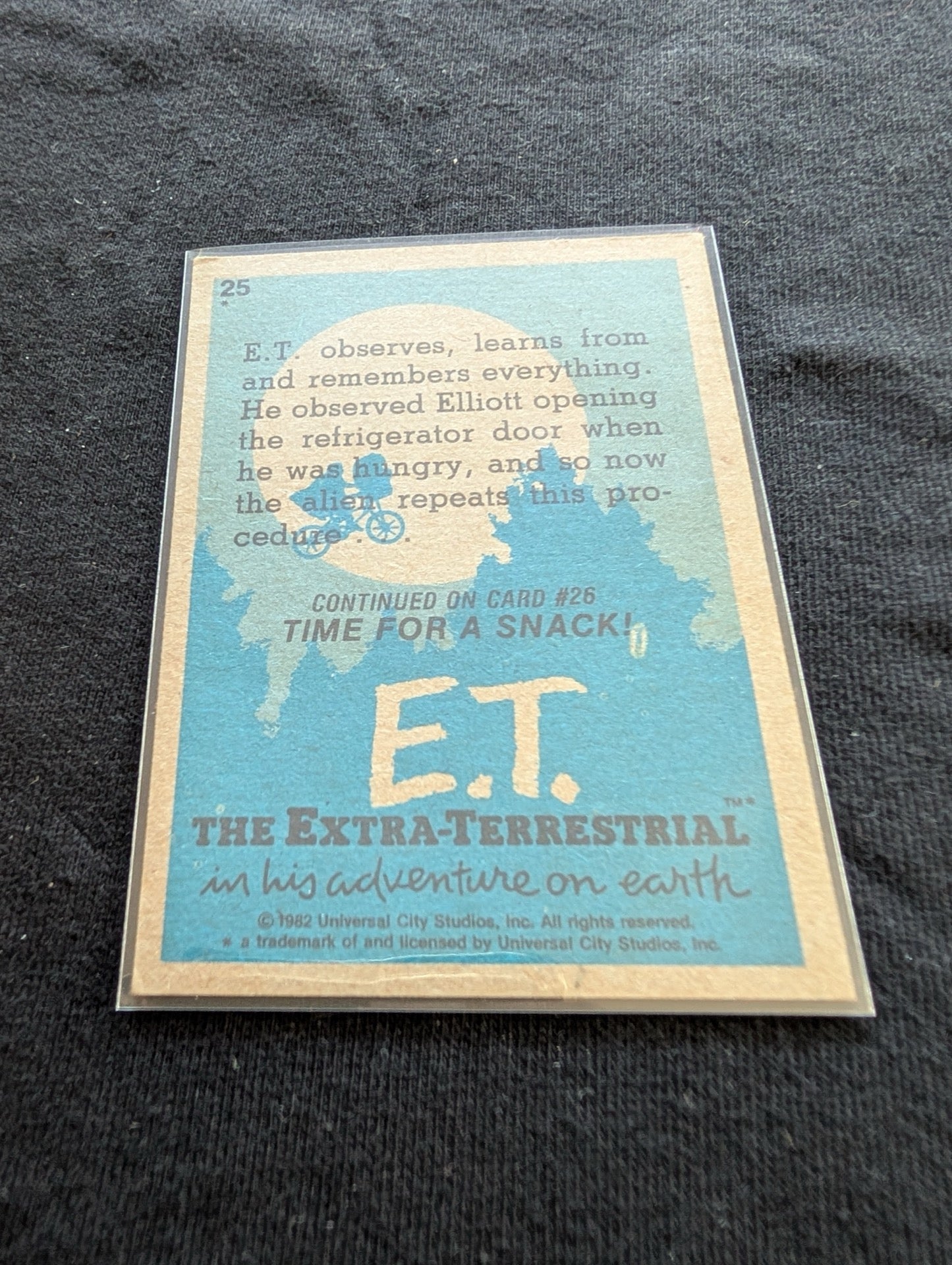 Lot of 14 Vintage 1982 Topps E.T. The Extra-Terrestrial Movie Trading Cards