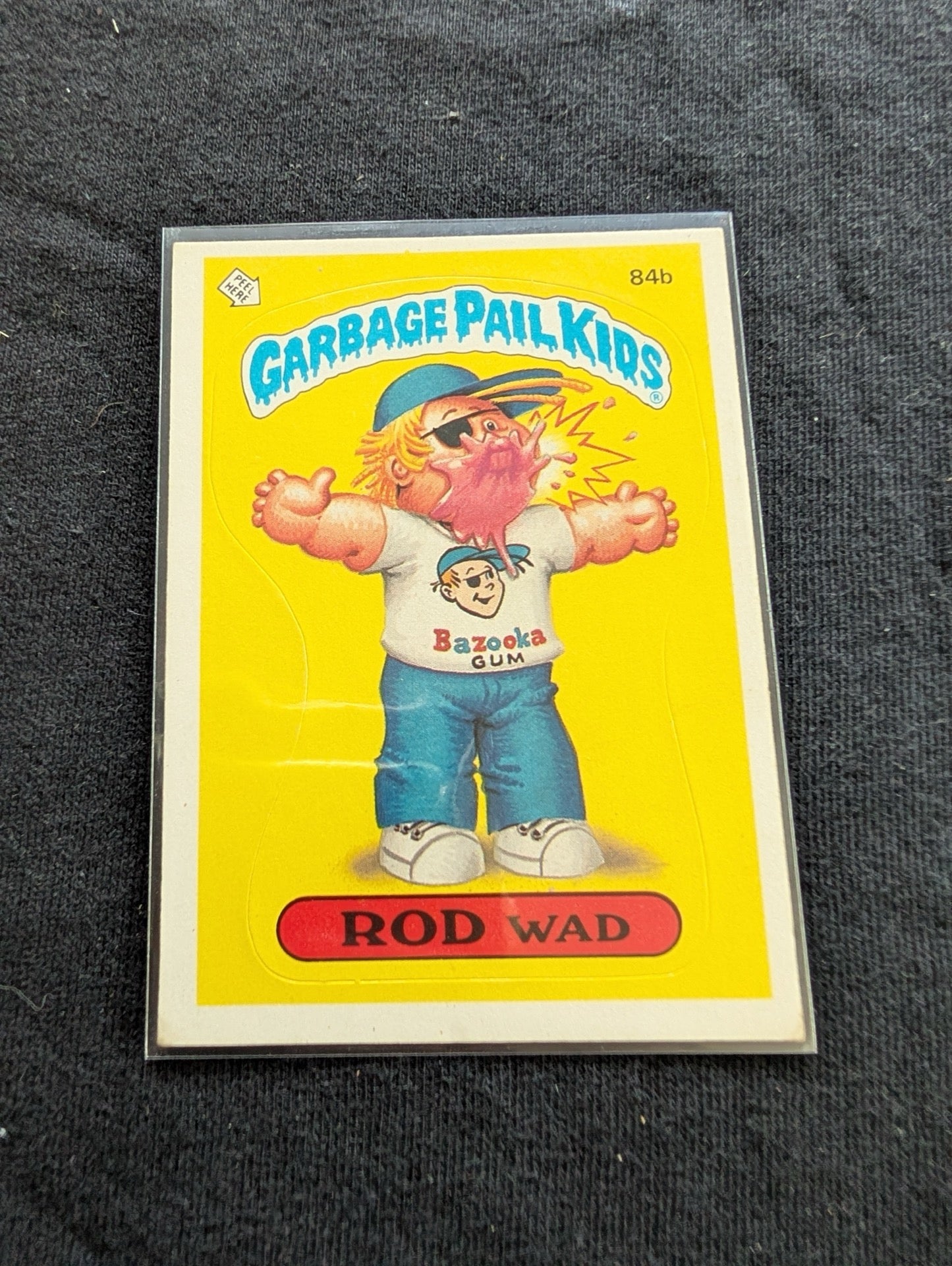 Lot of 6 Vintage 1986 GPK Cards OS3 - 3 A/B Pairs! 84a/b, 85a/b, 88a/b