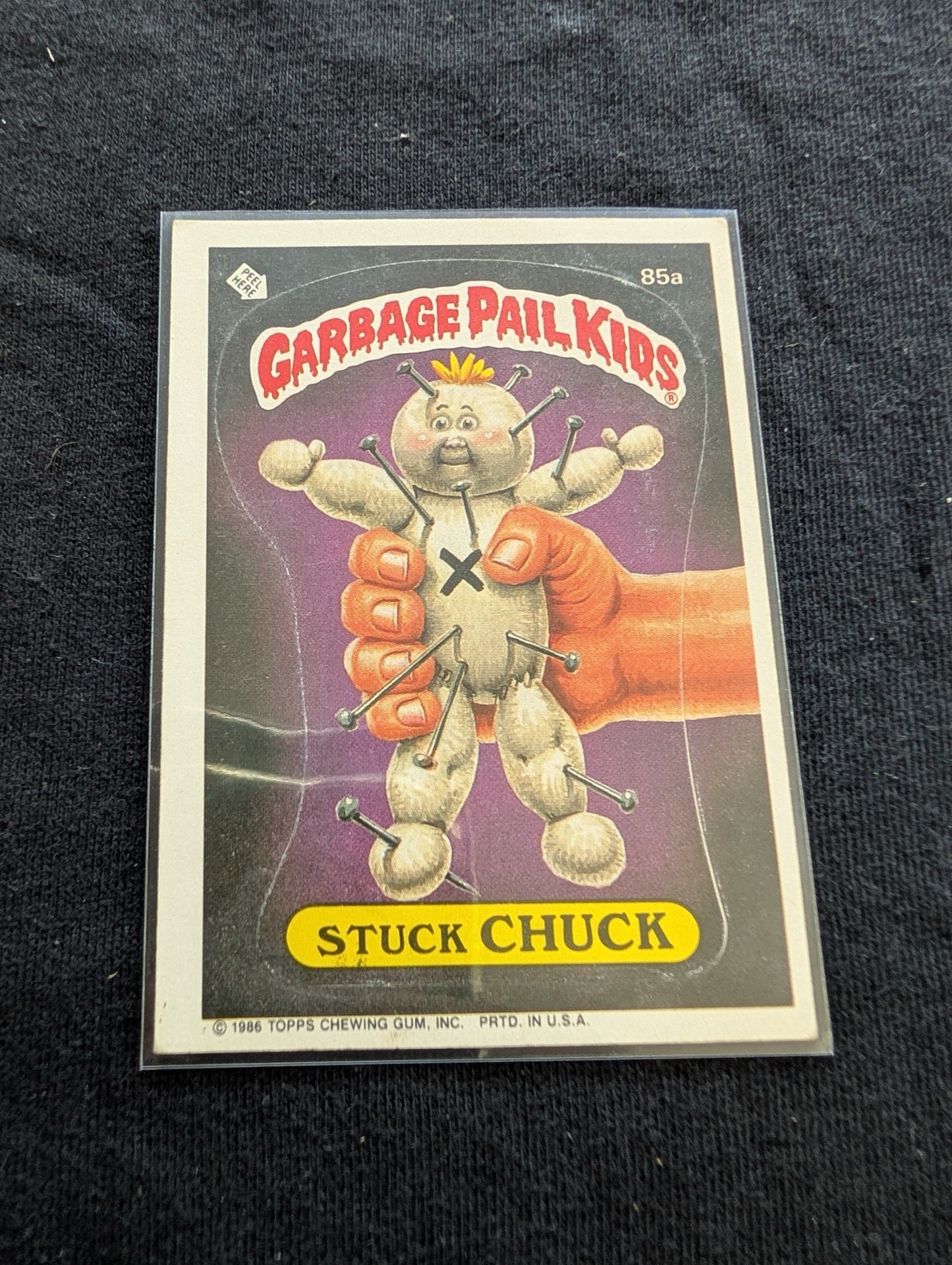 Lot of 6 Vintage 1986 GPK Cards OS3 - 3 A/B Pairs! 84a/b, 85a/b, 88a/b