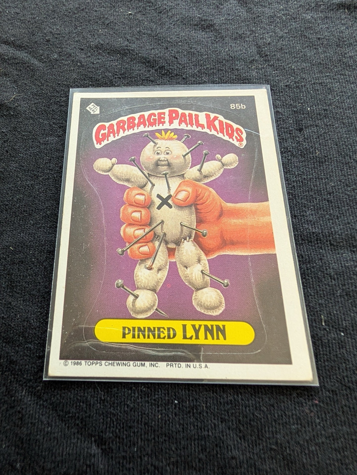 Lot of 6 Vintage 1986 GPK Cards OS3 - 3 A/B Pairs! 84a/b, 85a/b, 88a/b