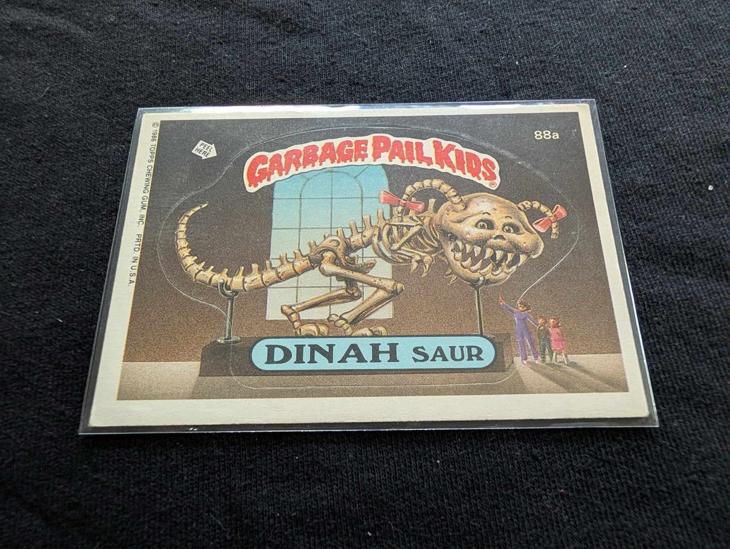 Lot of 6 Vintage 1986 GPK Cards OS3 - 3 A/B Pairs! 84a/b, 85a/b, 88a/b