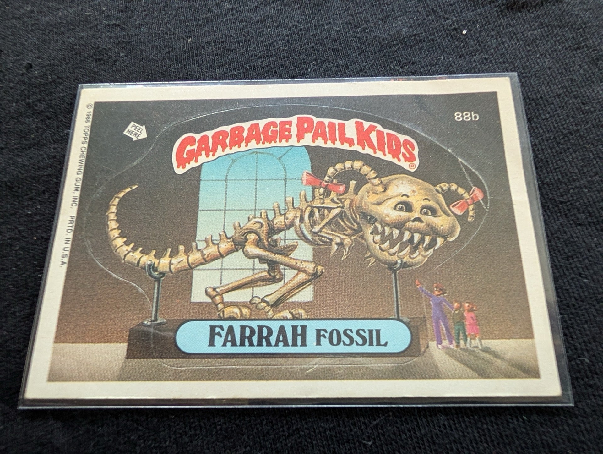 Lot of 6 Vintage 1986 GPK Cards OS3 - 3 A/B Pairs! 84a/b, 85a/b, 88a/b