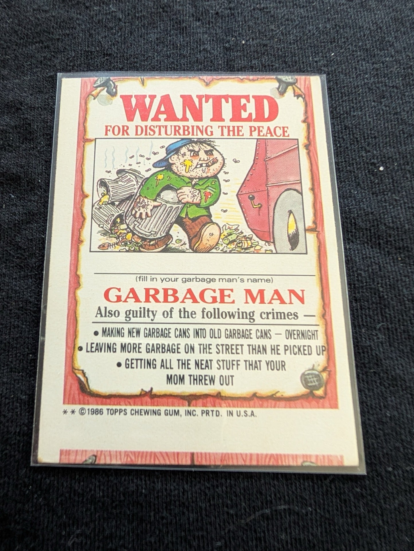 Lot of 11 Vintage 1986 Garbage Pail Kids GPK Cards OS3 OS4 Mix - 84a 104a 110a