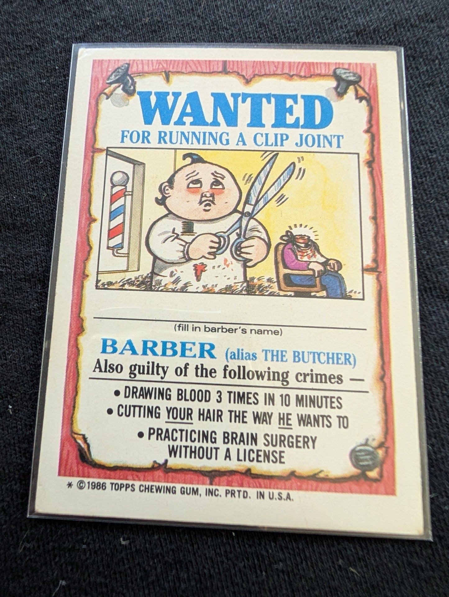 Lot of 11 Vintage 1986 Garbage Pail Kids GPK Cards OS3 OS4 Mix - 84a 104a 110a