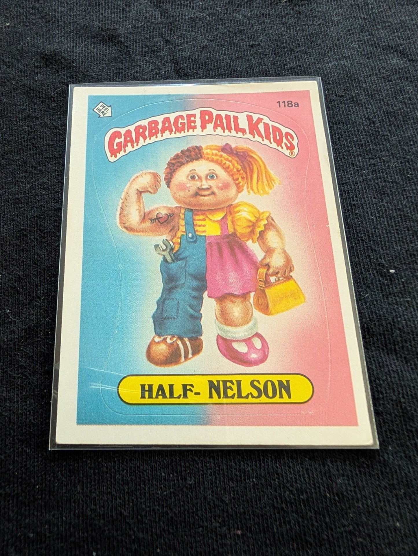 Lot of 9 Vintage 1986 Garbage Pail Kids GPK Cards OS3 Series 3 - 113a 117a 124a