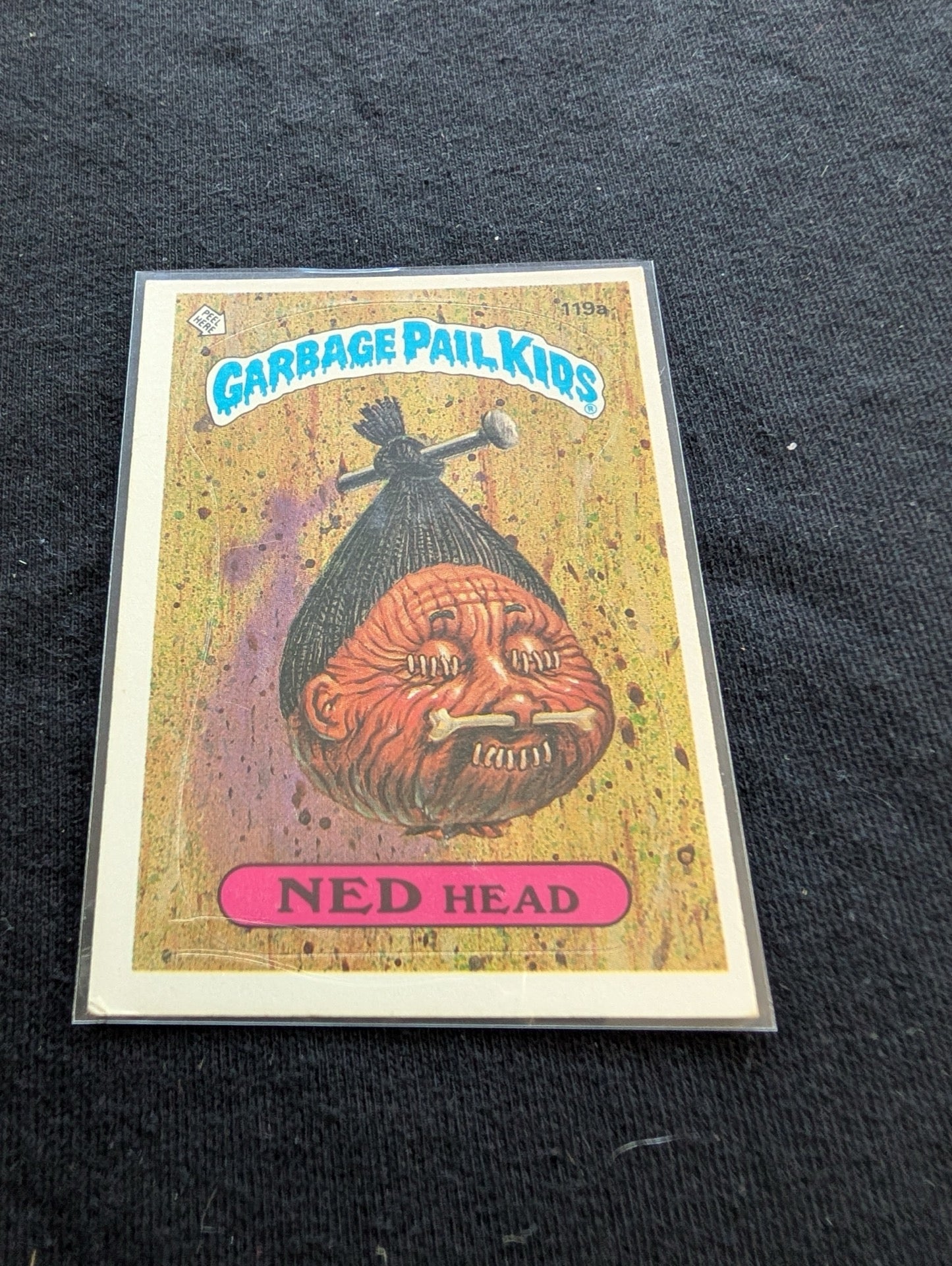 Lot of 9 Vintage 1986 Garbage Pail Kids GPK Cards OS3 Series 3 - 113a 117a 124a