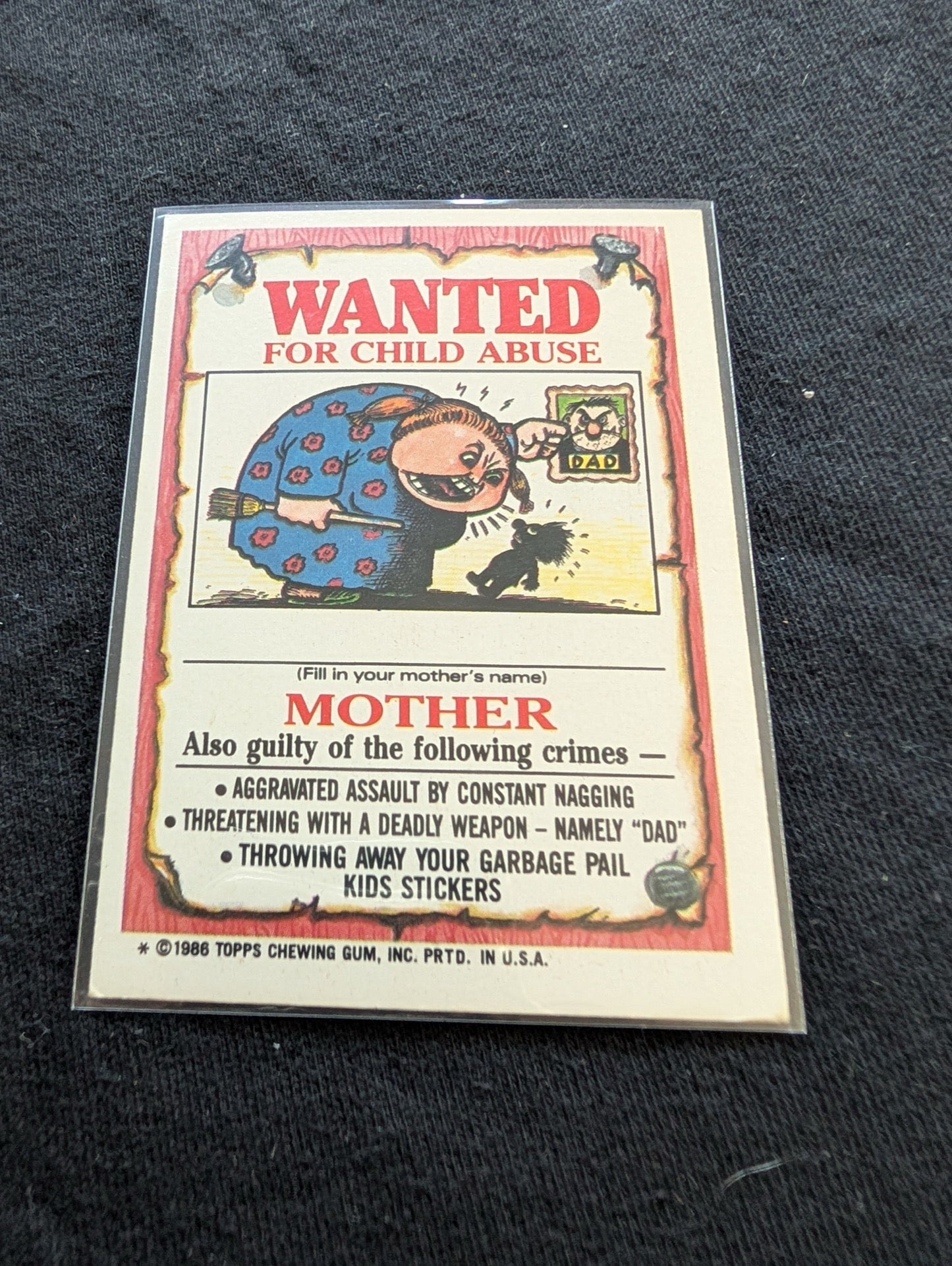 Lot of 9 Vintage 1986 Garbage Pail Kids GPK Cards OS3 Series 3 - 113a 117a 124a