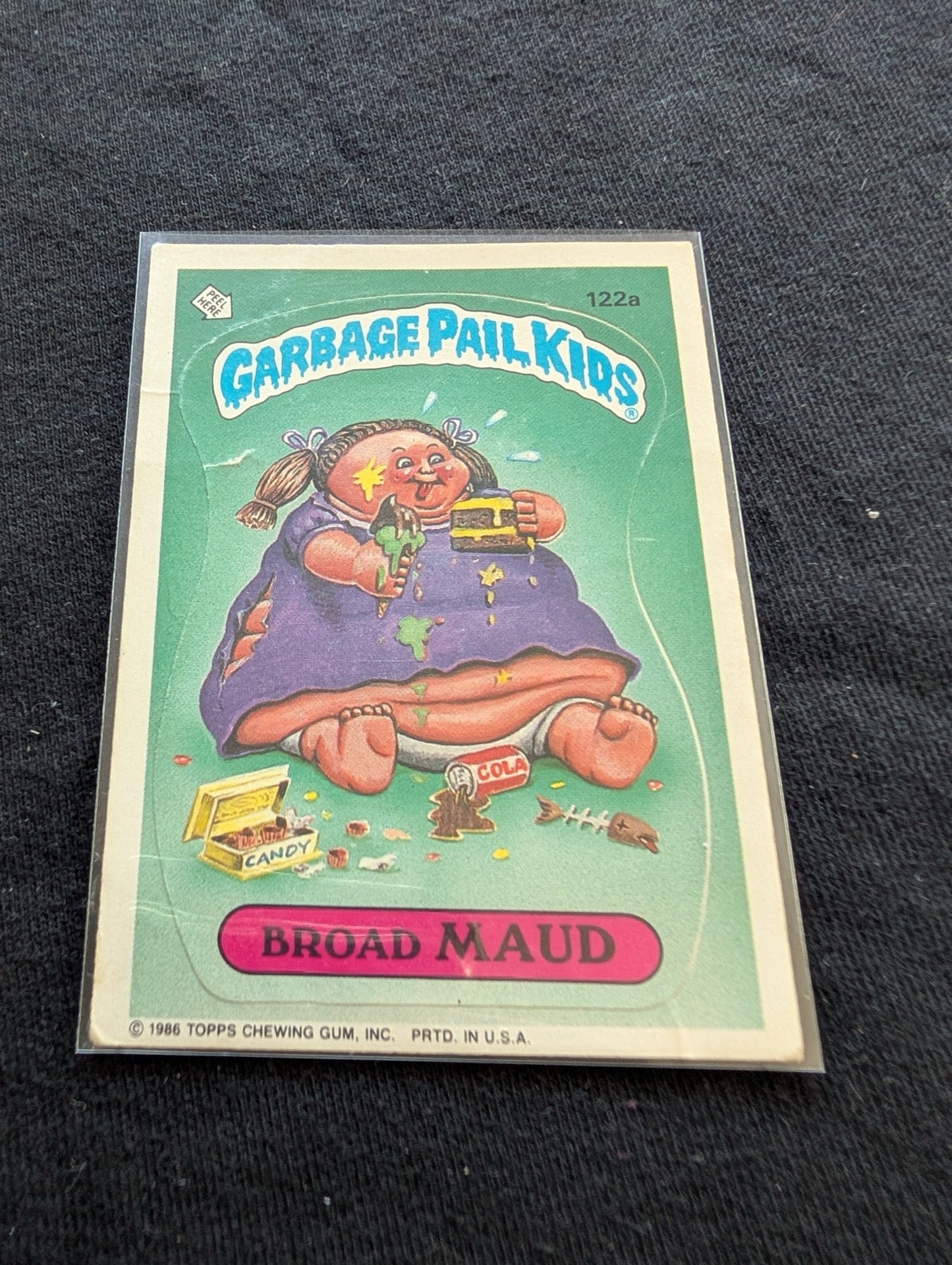 Lot of 9 Vintage 1986 Garbage Pail Kids GPK Cards OS3 Series 3 - 113a 117a 124a