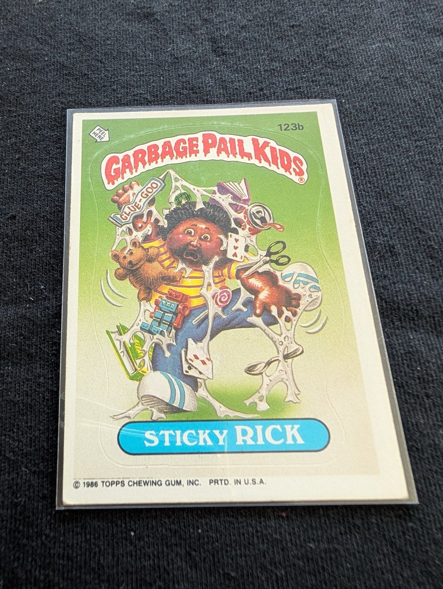 Lot of 9 Vintage 1986 Garbage Pail Kids GPK Cards OS3 Series 3 - 113a 117a 124a