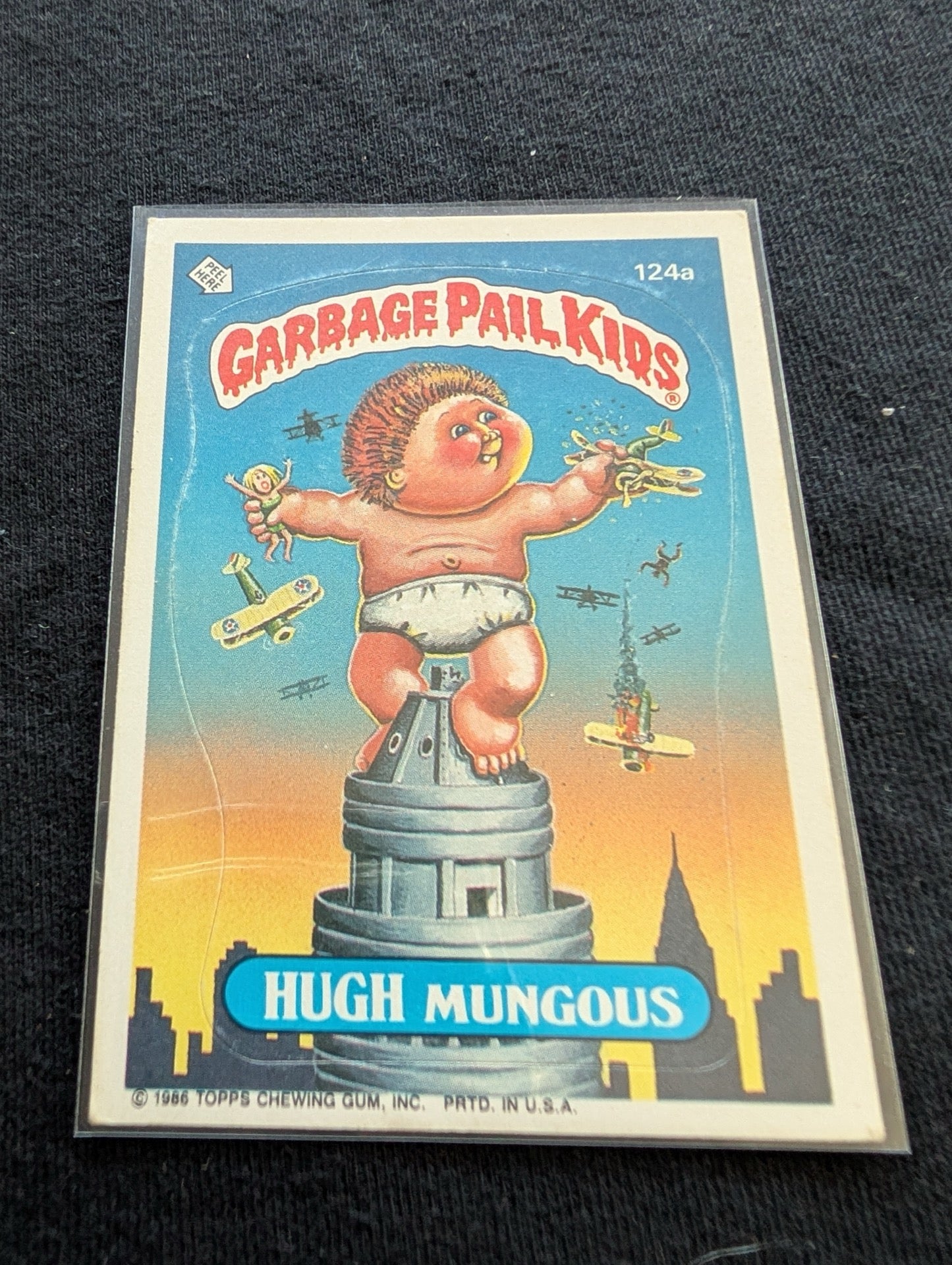Lot of 9 Vintage 1986 Garbage Pail Kids GPK Cards OS3 Series 3 - 113a 117a 124a