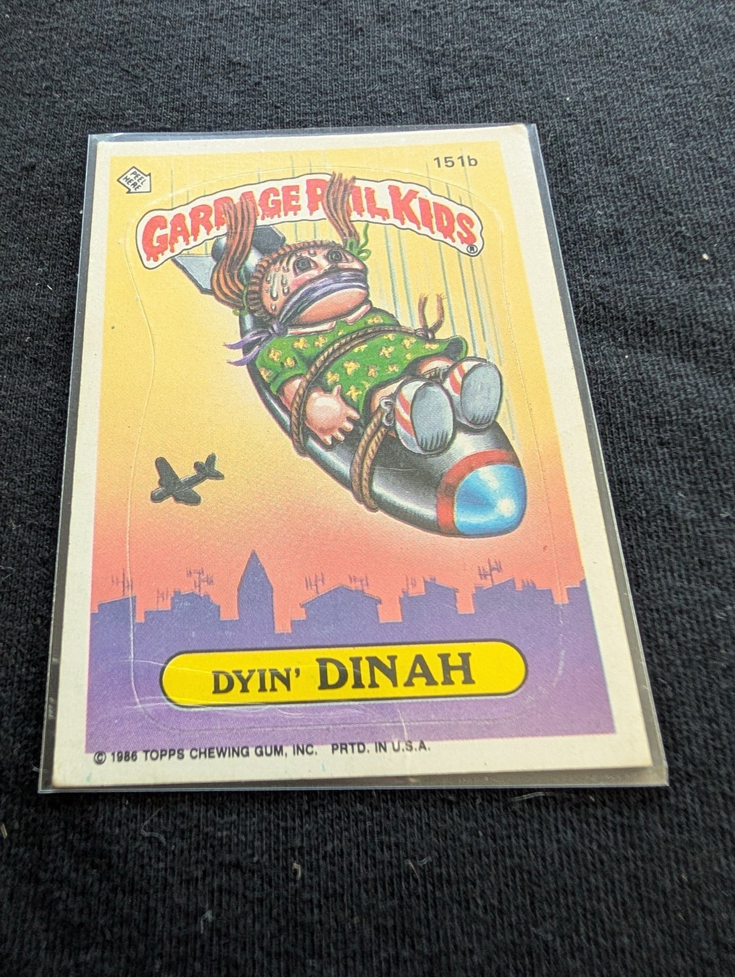 Lot of 9 Vintage 1986 Garbage Pail Kids GPK Cards OS4 Series 4 - 153b 154a 160a
