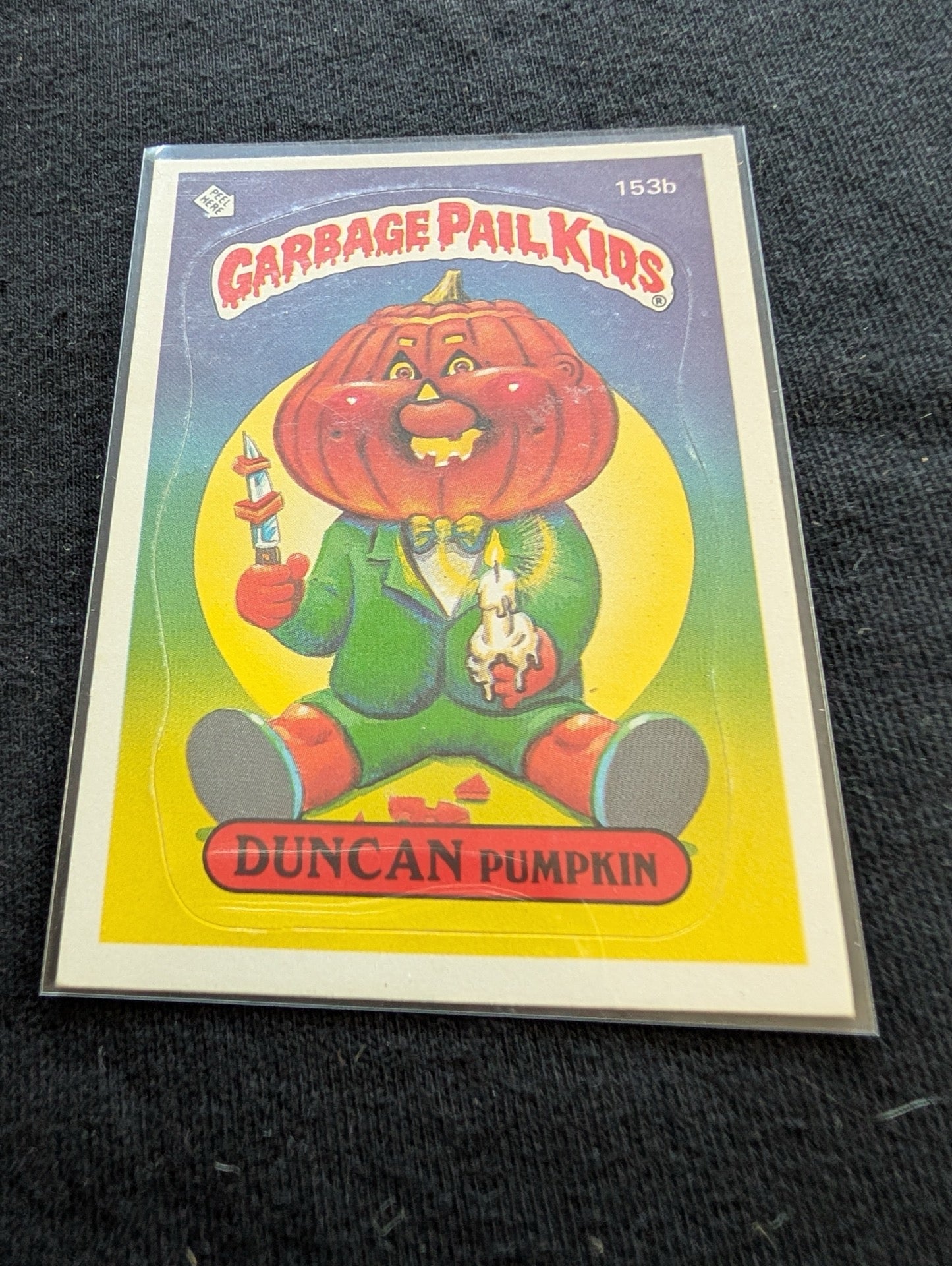 Lot of 9 Vintage 1986 Garbage Pail Kids GPK Cards OS4 Series 4 - 153b 154a 160a