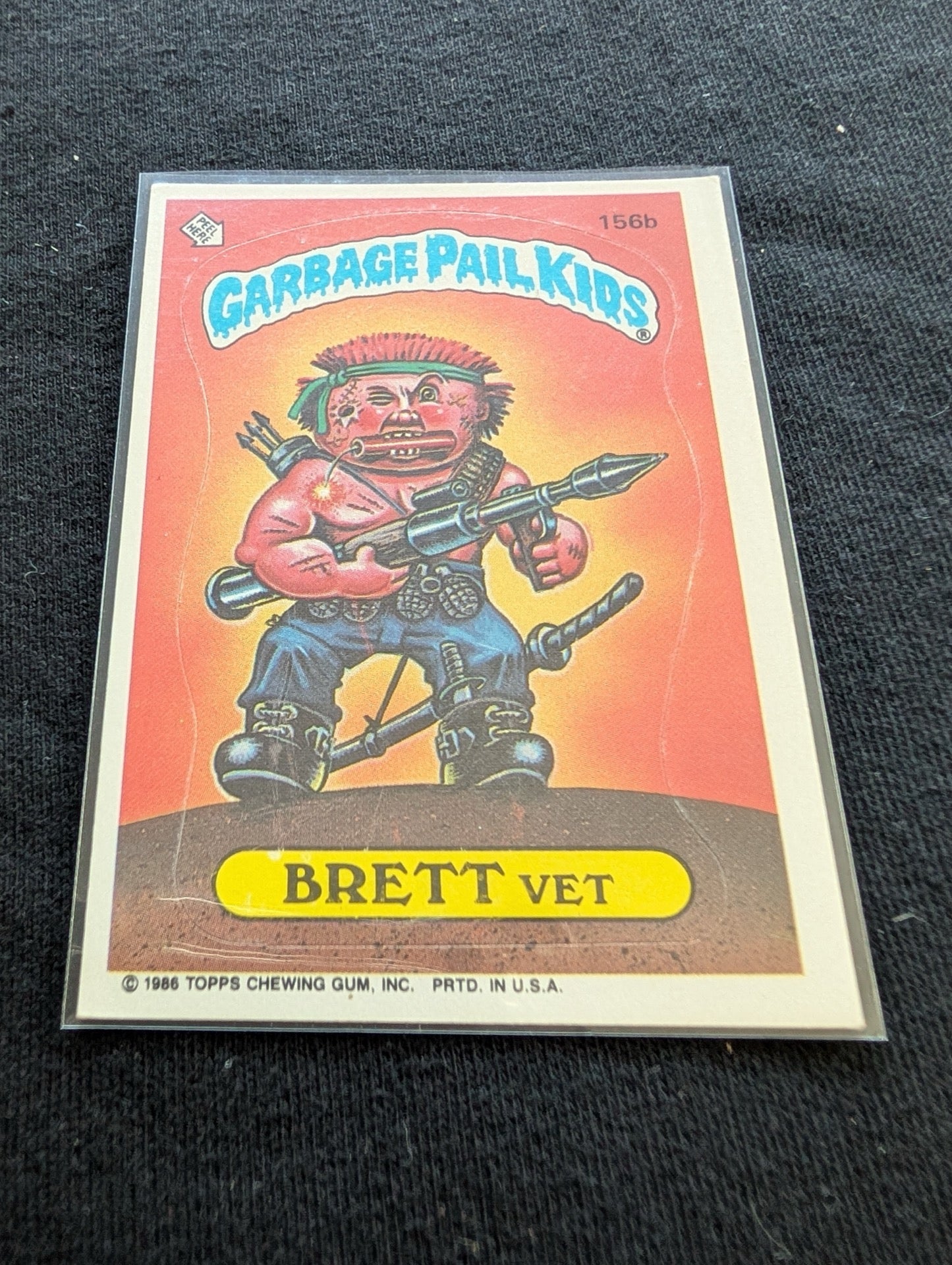 Lot of 9 Vintage 1986 Garbage Pail Kids GPK Cards OS4 Series 4 - 153b 154a 160a