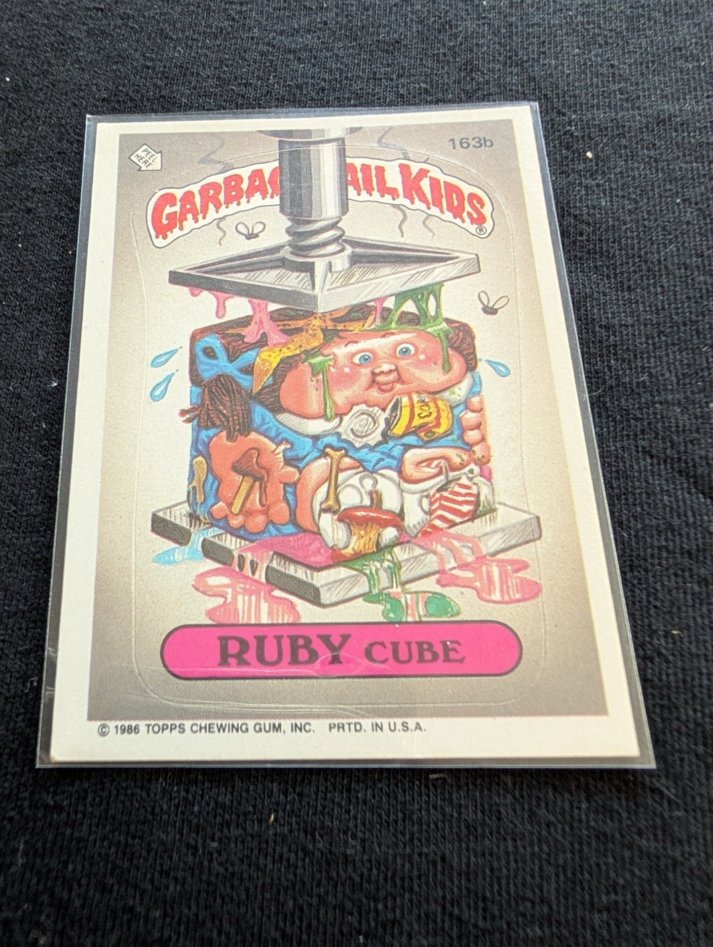 Lot of 9 Vintage 1986 Garbage Pail Kids GPK Cards OS4 Series 4 - 153b 154a 160a
