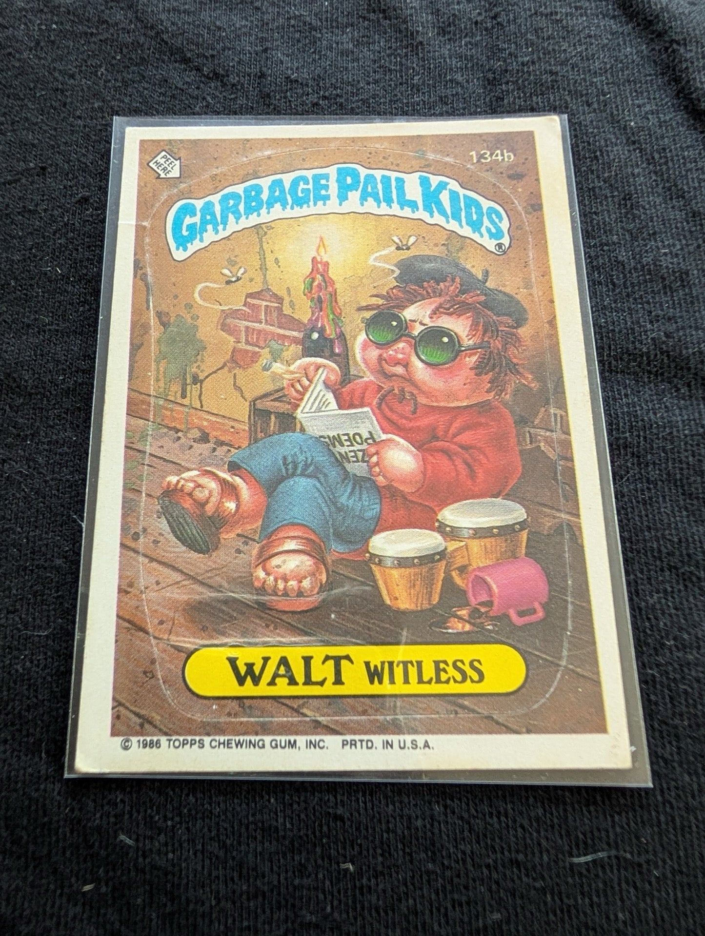 Lot of 9 Vintage 1986 Garbage Pail Kids GPK Cards OS4 Series 4 - 136a 141a 143a