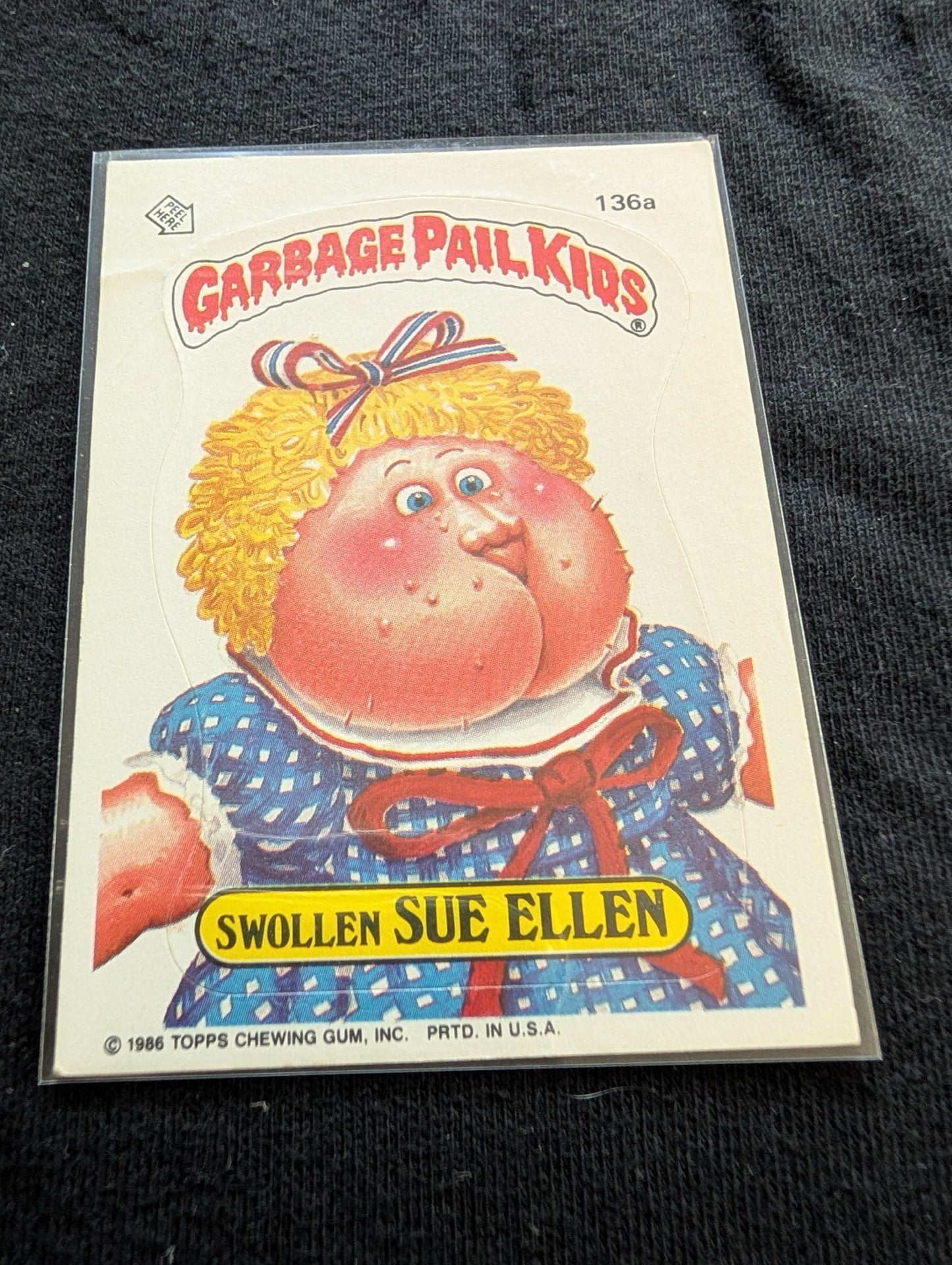 Lot of 9 Vintage 1986 Garbage Pail Kids GPK Cards OS4 Series 4 - 136a 141a 143a