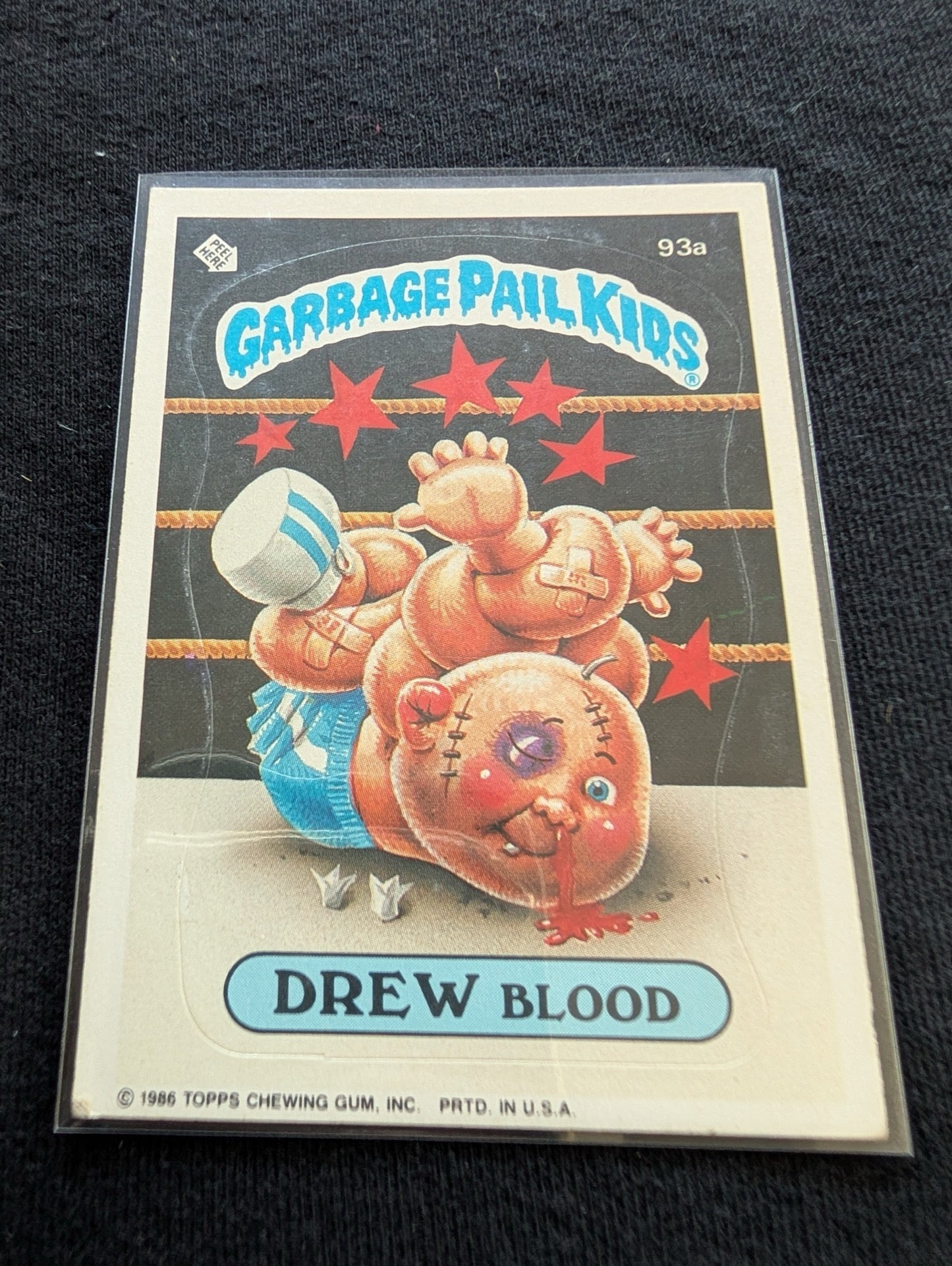 Lot of 9 Vintage 1986 Garbage Pail Kids GPK Cards OS3 Series 3 - 84a 97a 101a