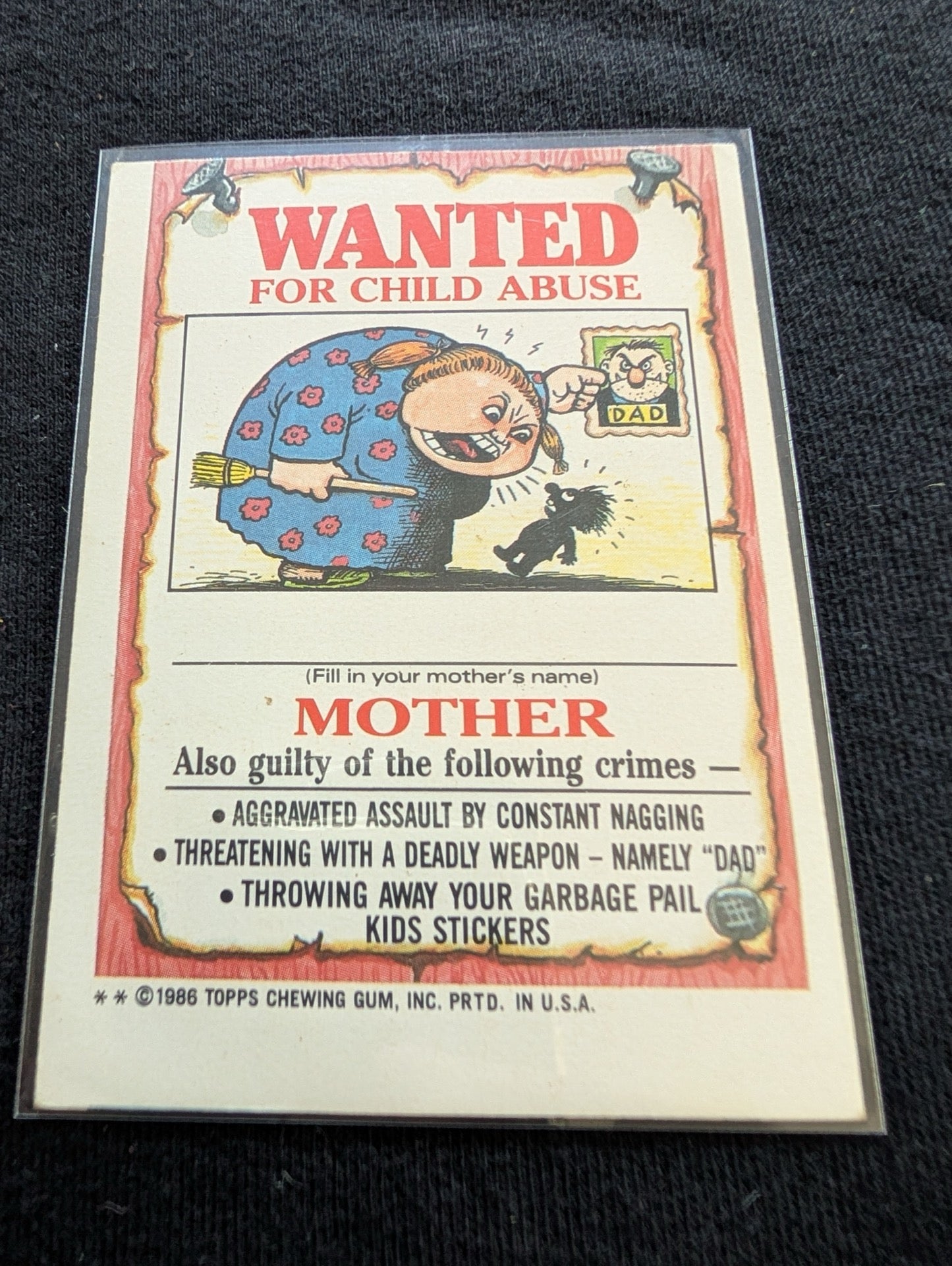 Lot of 9 Vintage 1986 Garbage Pail Kids GPK Cards OS3 Series 3 - 84a 97a 101a