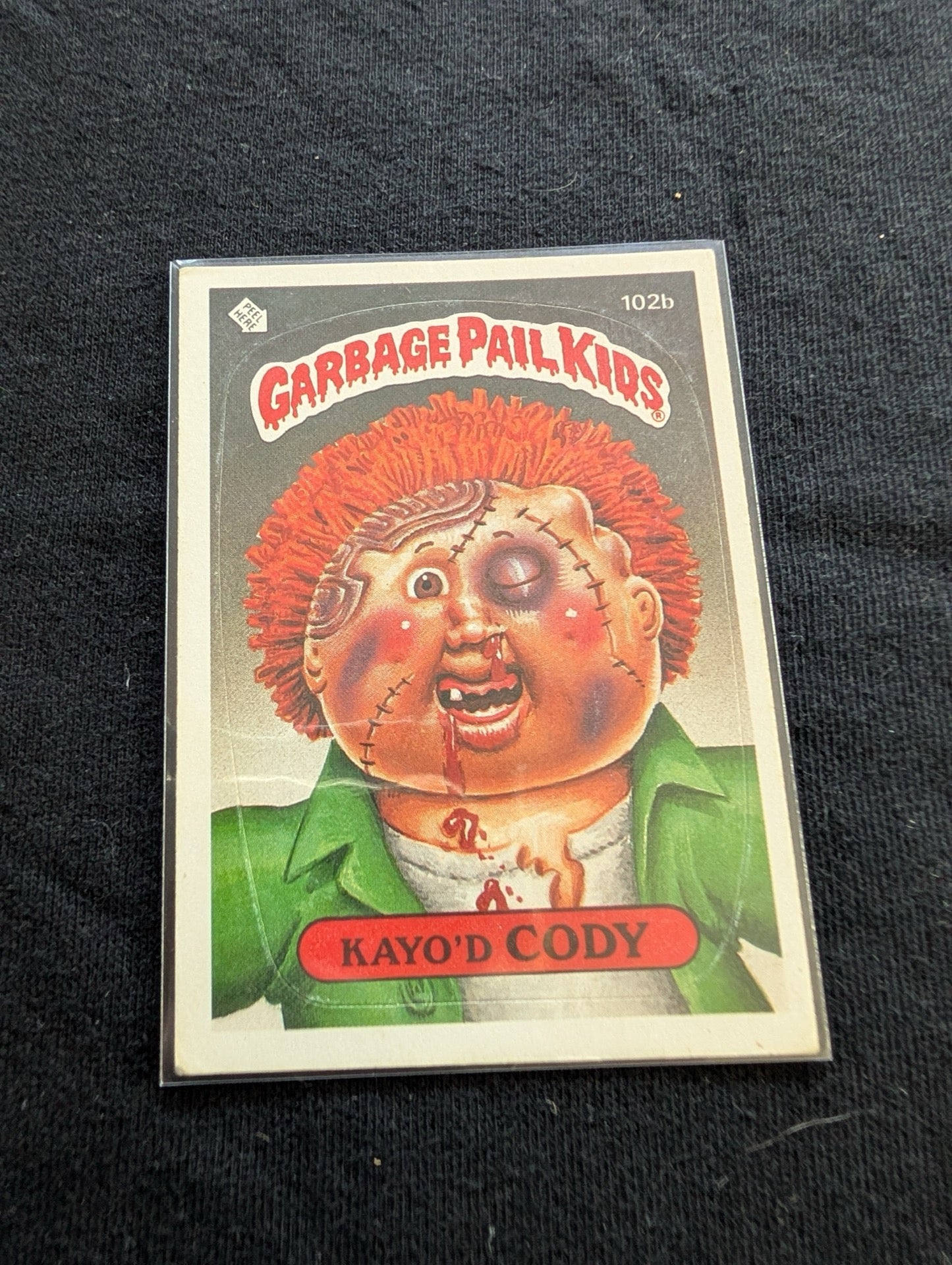 Lot of 9 Vintage 1986 Garbage Pail Kids GPK Cards OS3 Series 3 - 104a 110a 112a