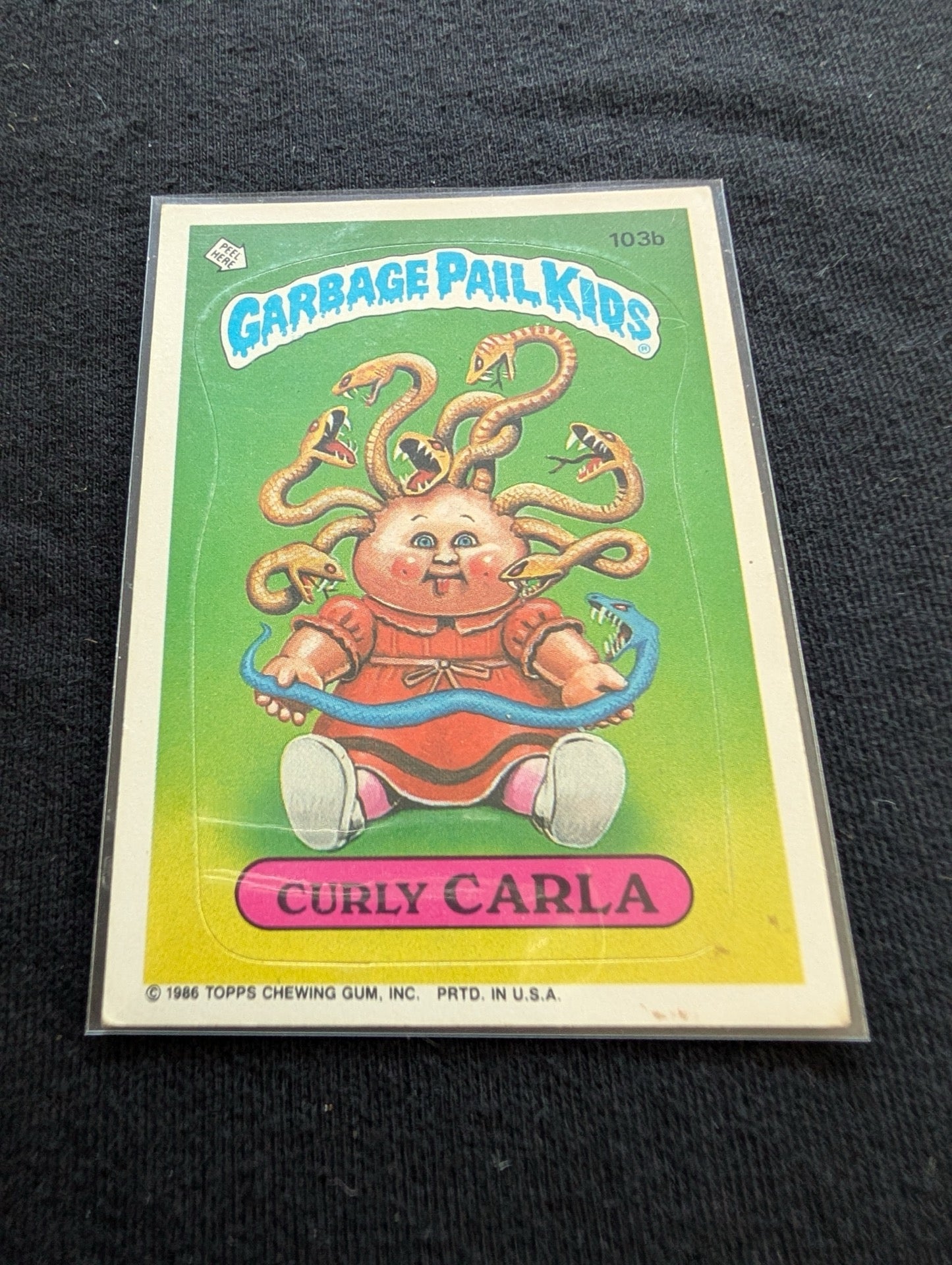 Lot of 9 Vintage 1986 Garbage Pail Kids GPK Cards OS3 Series 3 - 104a 110a 112a