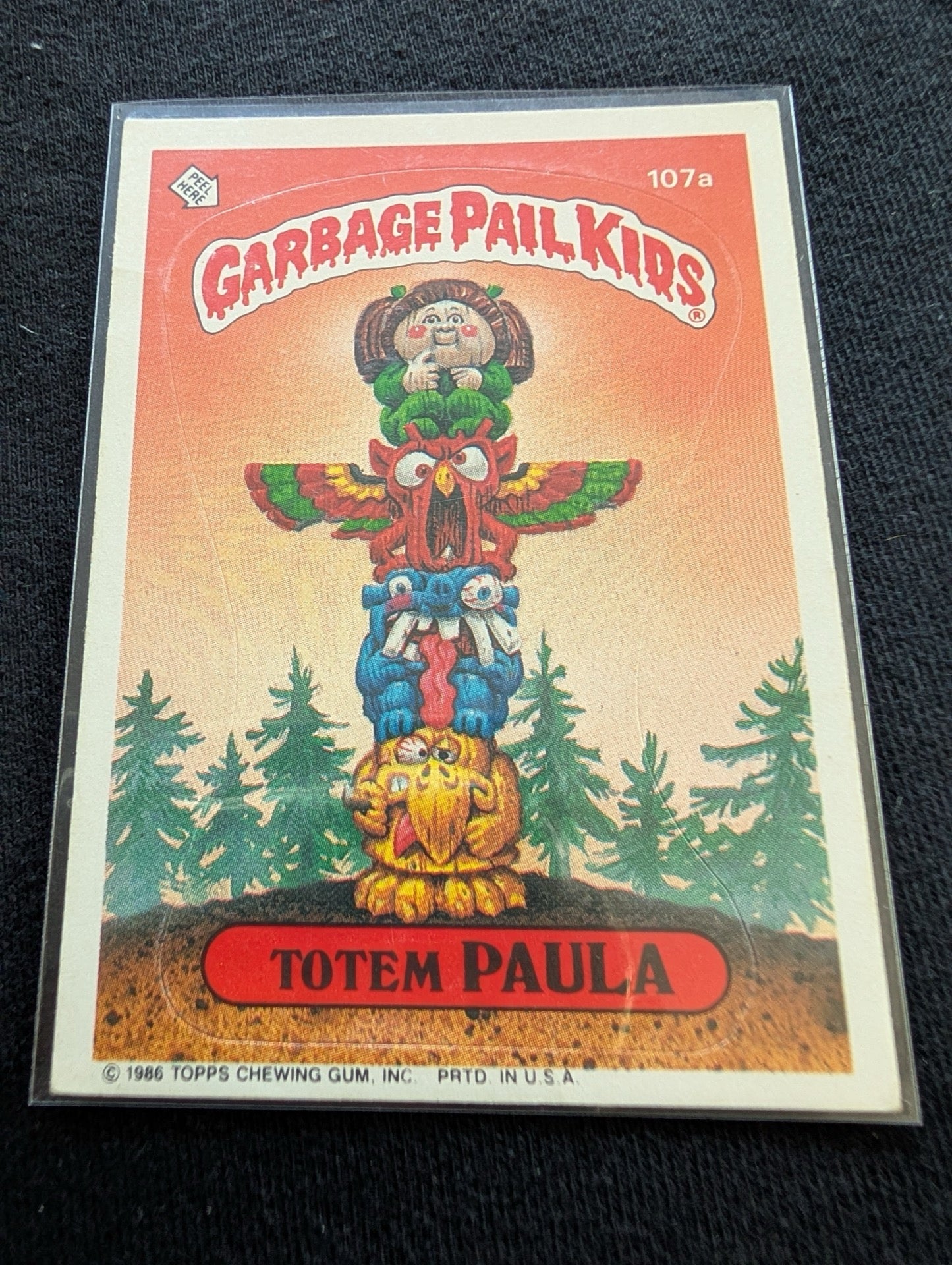 Lot of 9 Vintage 1986 Garbage Pail Kids GPK Cards OS3 Series 3 - 104a 110a 112a