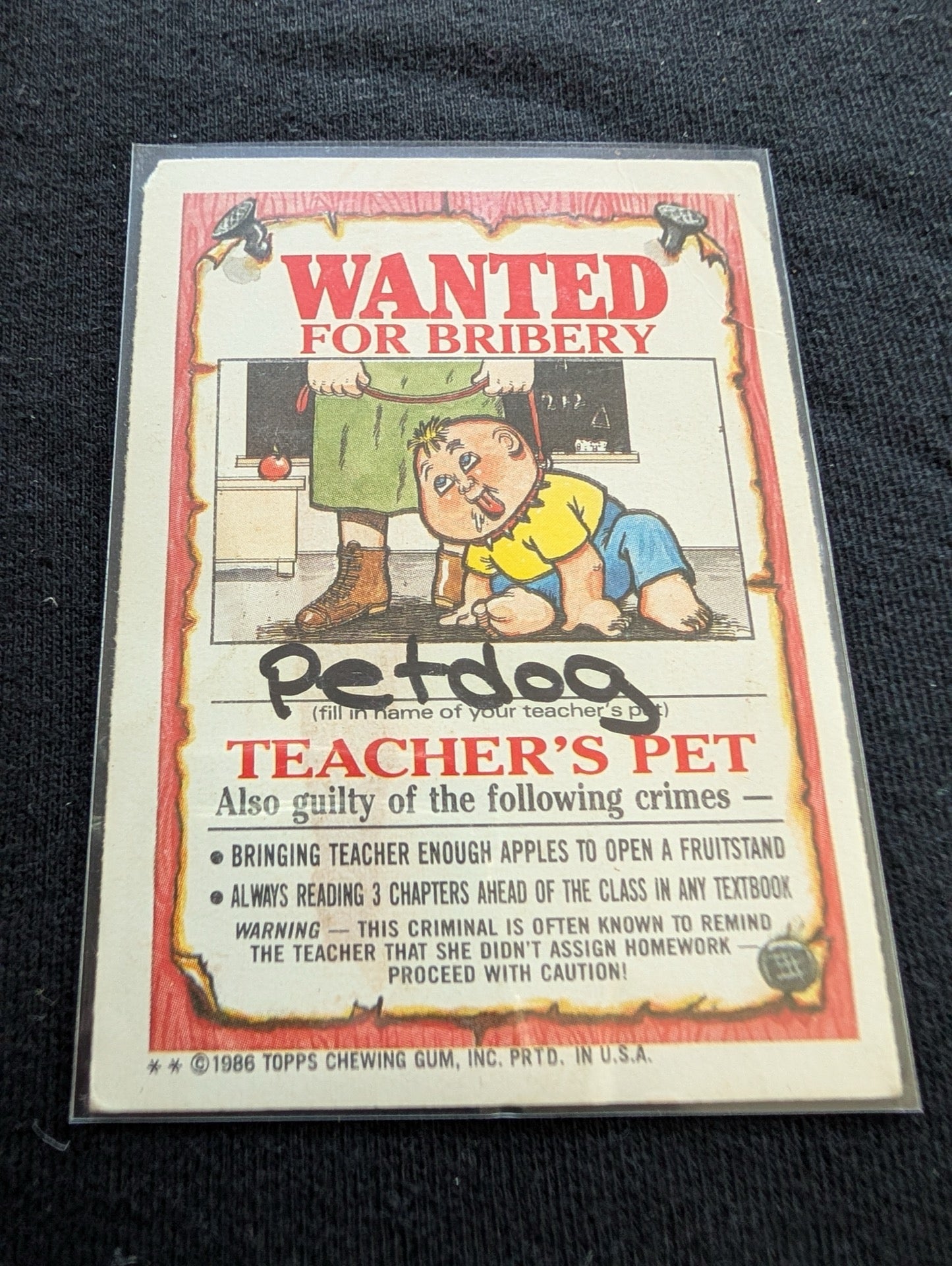 Lot of 9 Vintage 1986 Garbage Pail Kids GPK Cards OS3 Series 3 - 104a 110a 112a