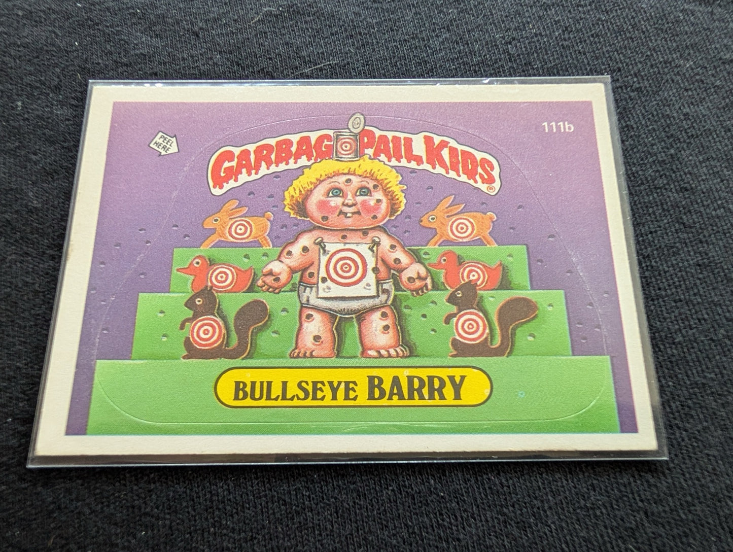 Lot of 9 Vintage 1986 Garbage Pail Kids GPK Cards OS3 Series 3 - 104a 110a 112a