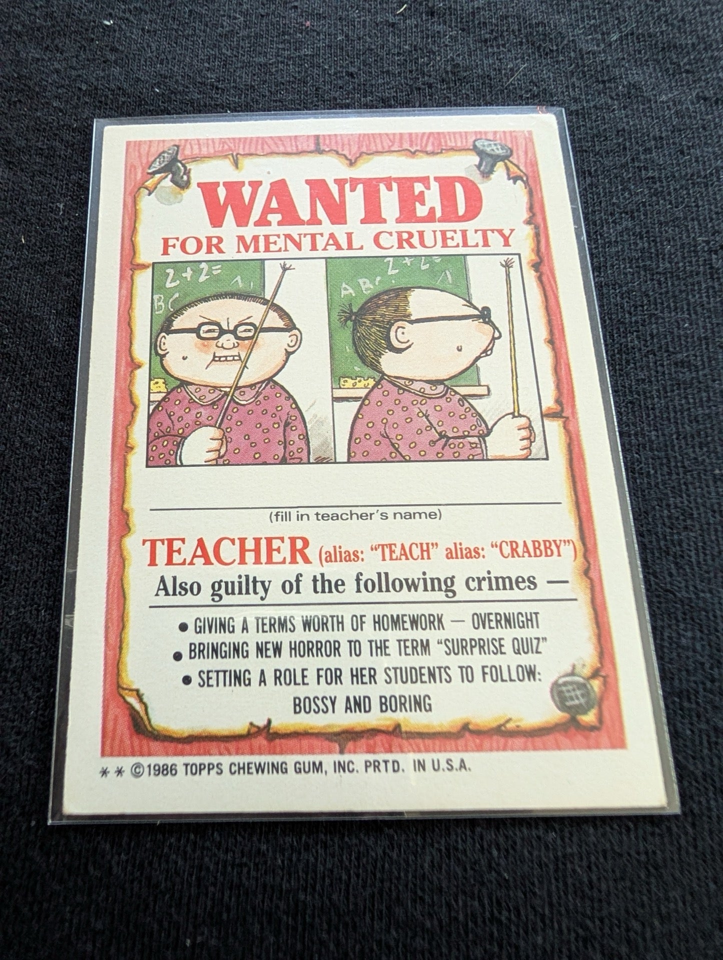Lot of 9 Vintage 1986 Garbage Pail Kids GPK Cards OS3 Series 3 - 104a 110a 112a