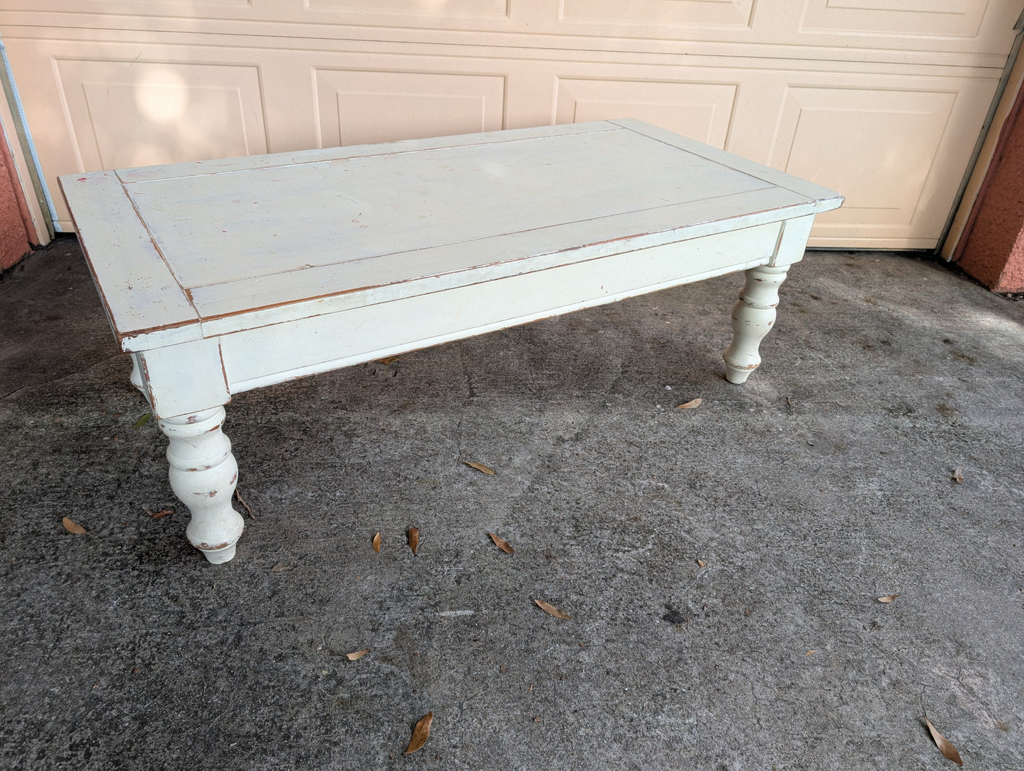 The Cottage Witch's Distressed Coffee Table