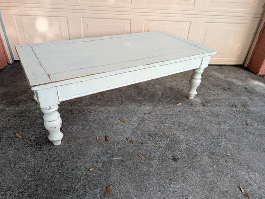 The Cottage Witch's Distressed Coffee Table