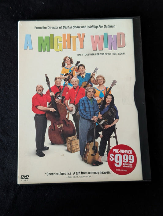 A Mighty Wind (DVD, 2003) Pre-Viewed Comedy Mockumentary Christopher Guest