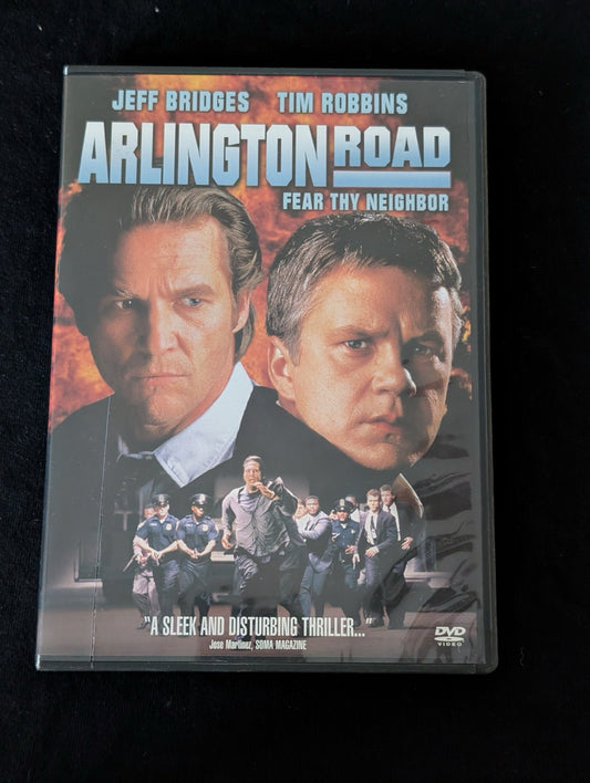 Arlington Road (DVD, 1999) "Fear Thy Neighbor" Thriller - New Factory Sealed