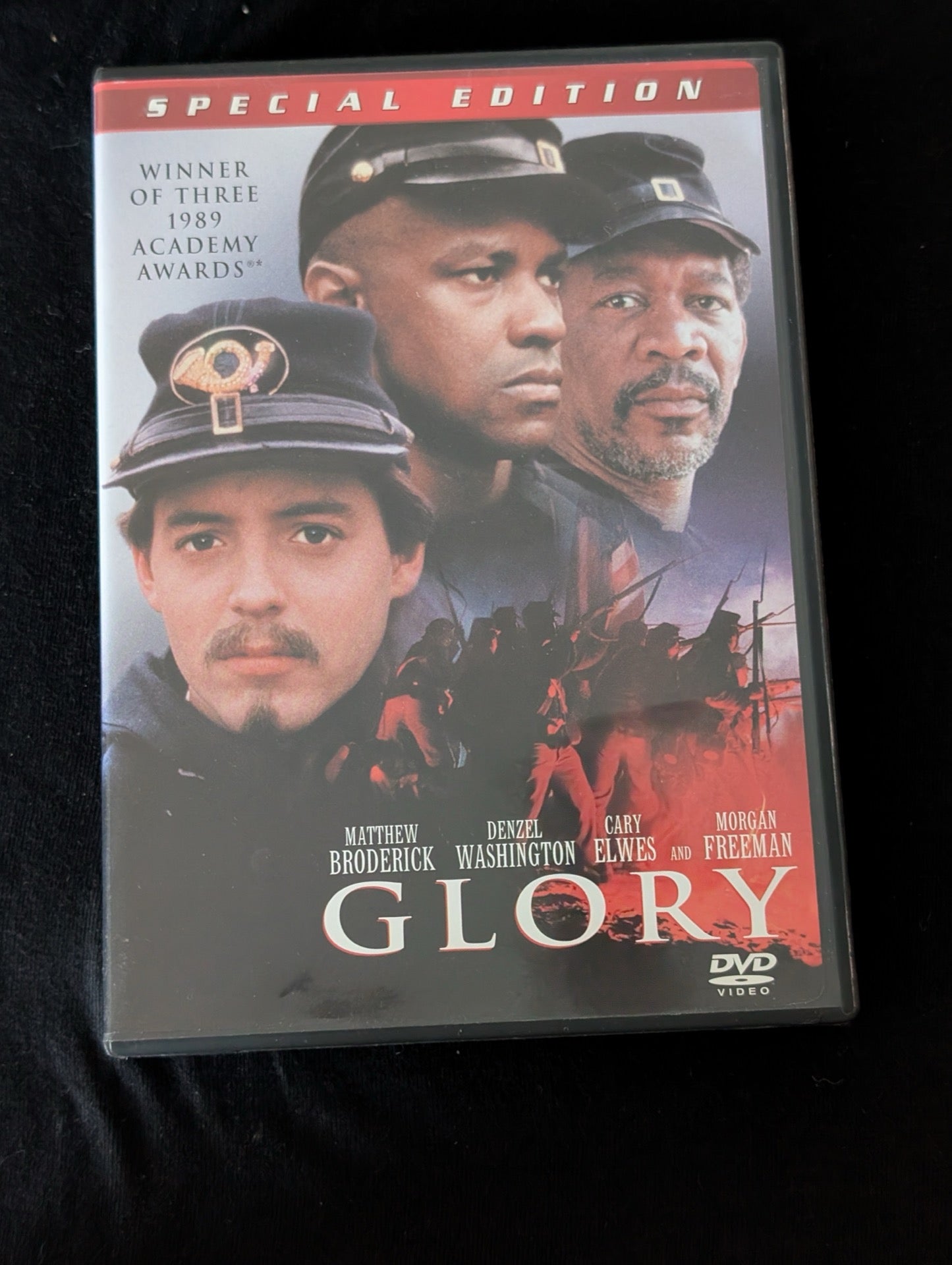 Glory (DVD, 1989) Special Edition - Denzel Washington Oscar Winner