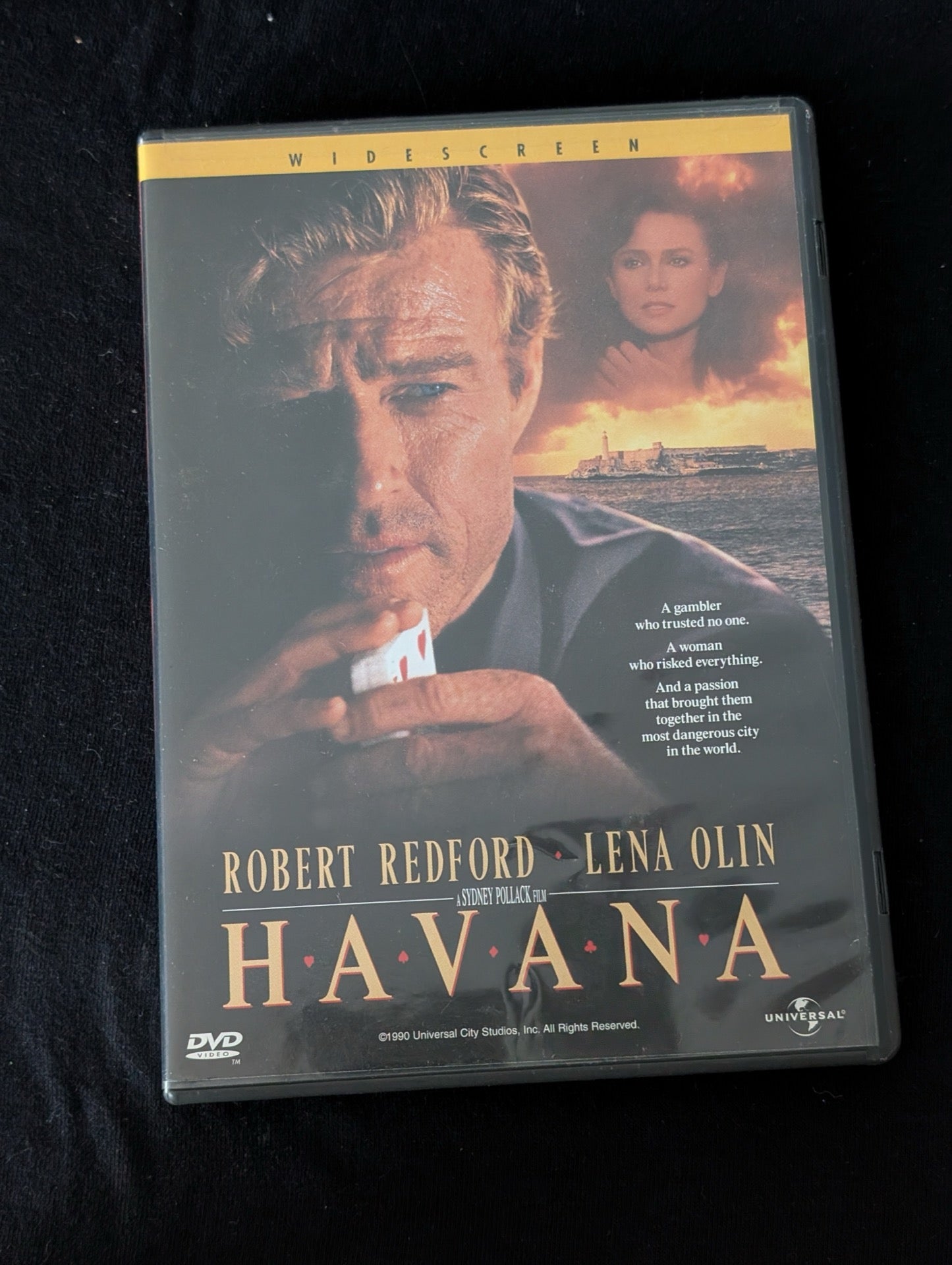 Havana (DVD, 1990) Widescreen - Robert Redford, Lena Olin, Dir. Sydney Pollack