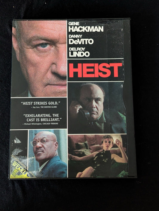 Heist (DVD, 2001) Gene Hackman, Danny DeVito - Written/Directed by David Mamet