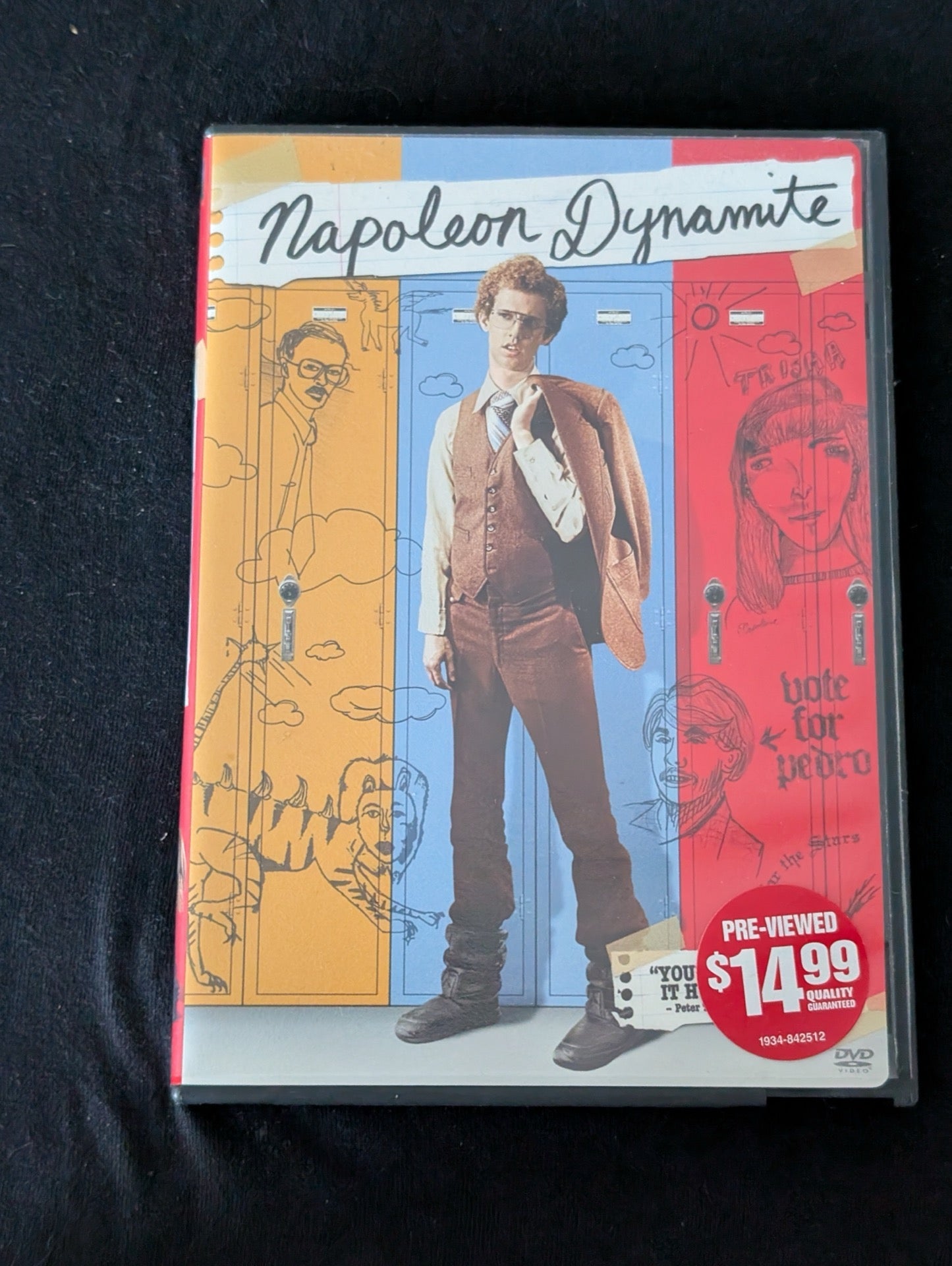Napoleon Dynamite DVD (2004) Jon Heder - Pre-Viewed $14.99 Sticker