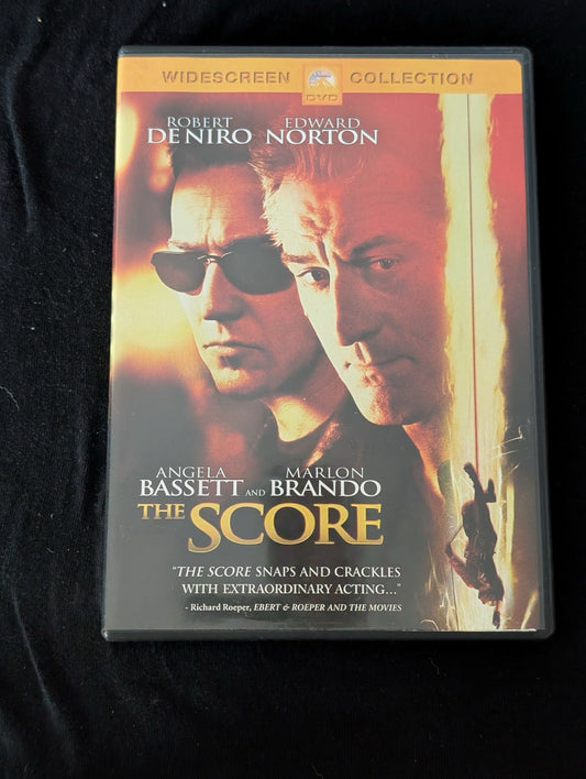 The Score DVD (2001) Widescreen - De Niro, Norton, Brando (Final Film)