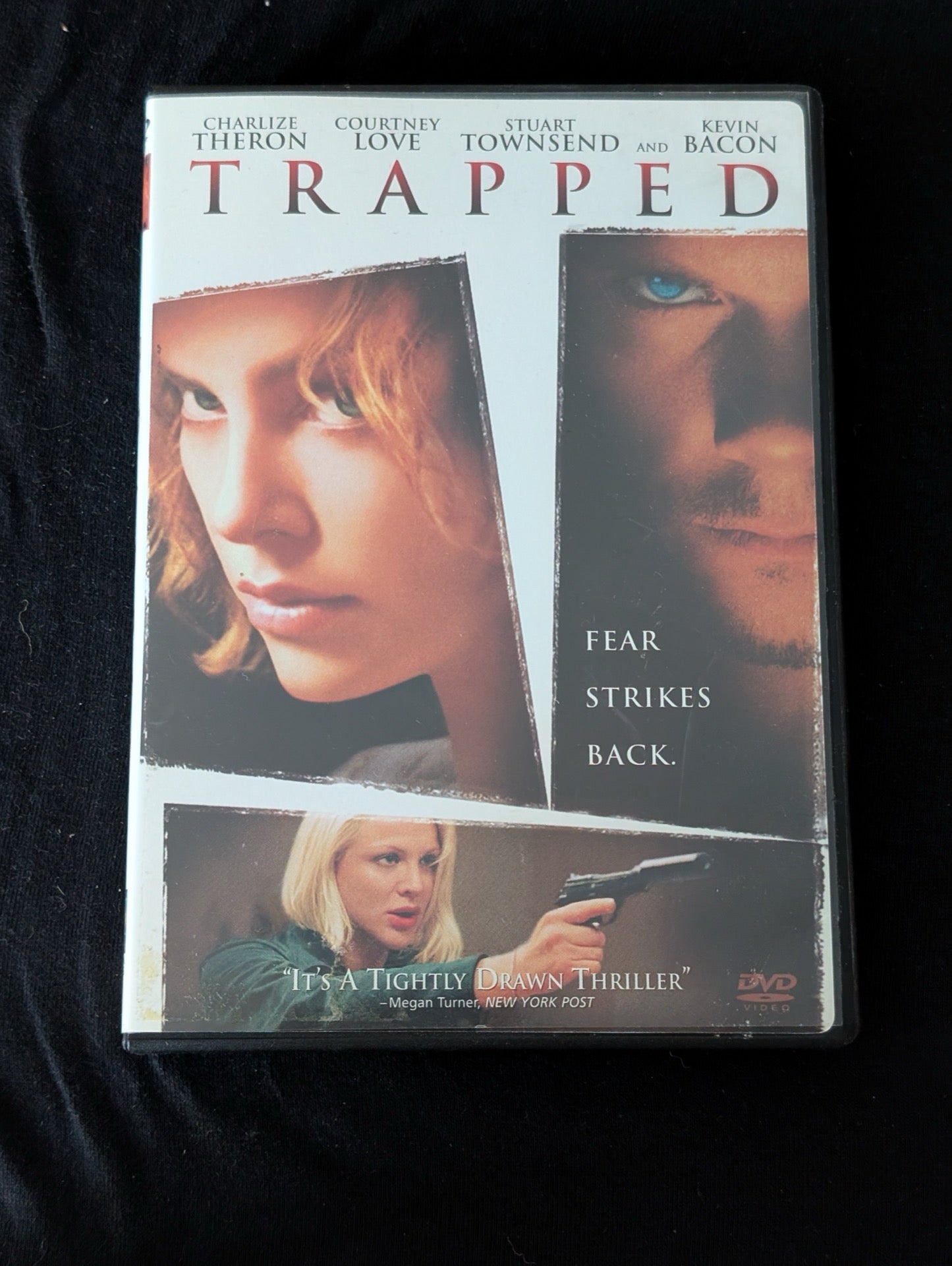 Trapped DVD (2002) Charlize Theron, Kevin Bacon, Stuart Townsend