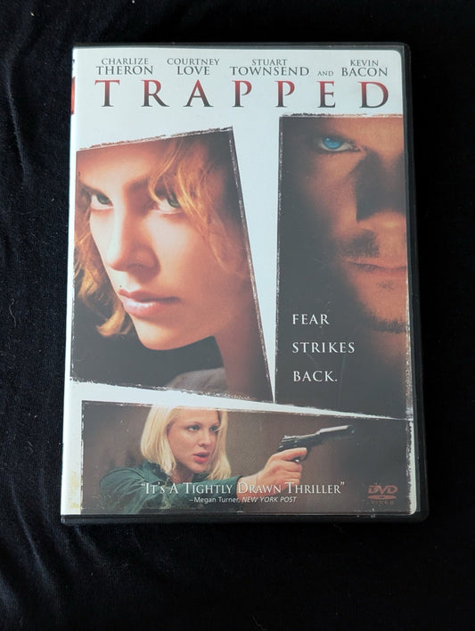 Trapped DVD (2002) Charlize Theron, Kevin Bacon, Stuart Townsend